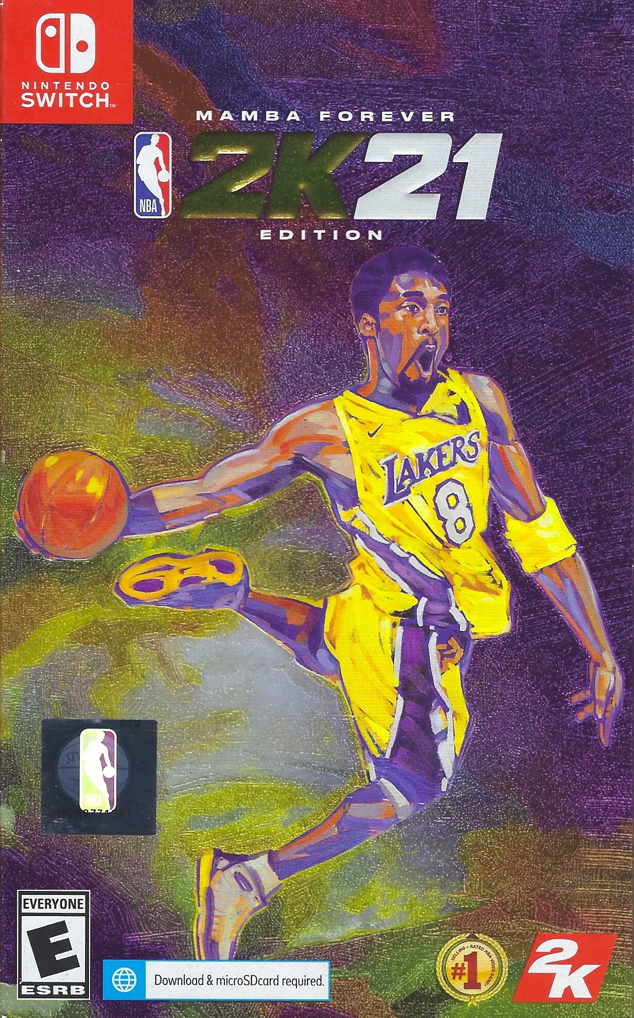 Capa de NBA 2K21 [Mamba Forever Edition]
