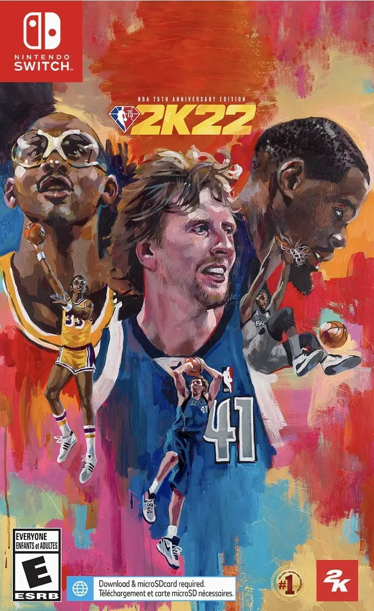 Capa de NBA 2K22 [75th Anniversary Edition]