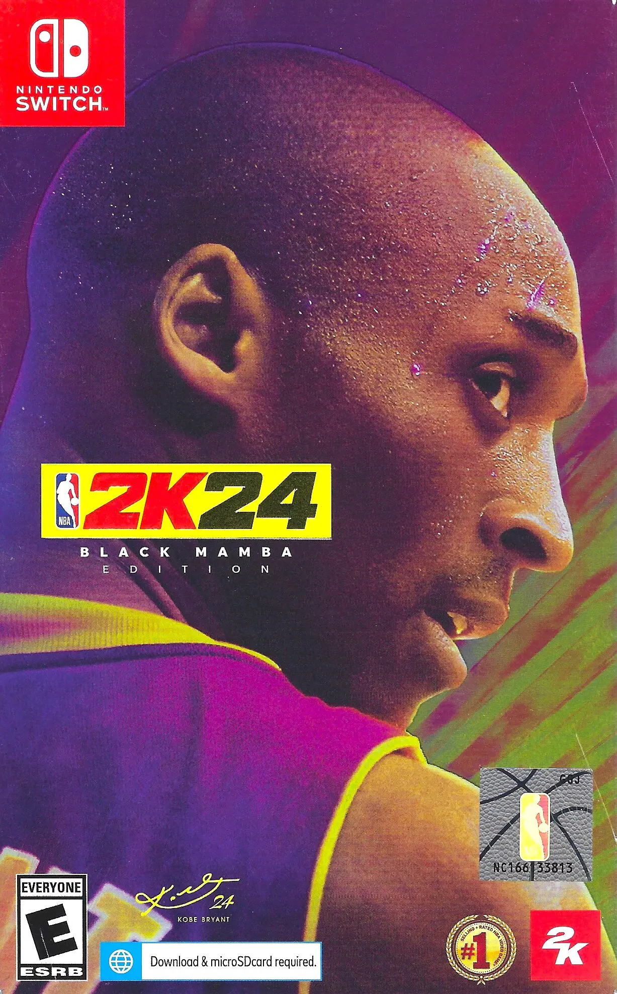 Capa de NBA 2K24 [Black Mamba Edition]