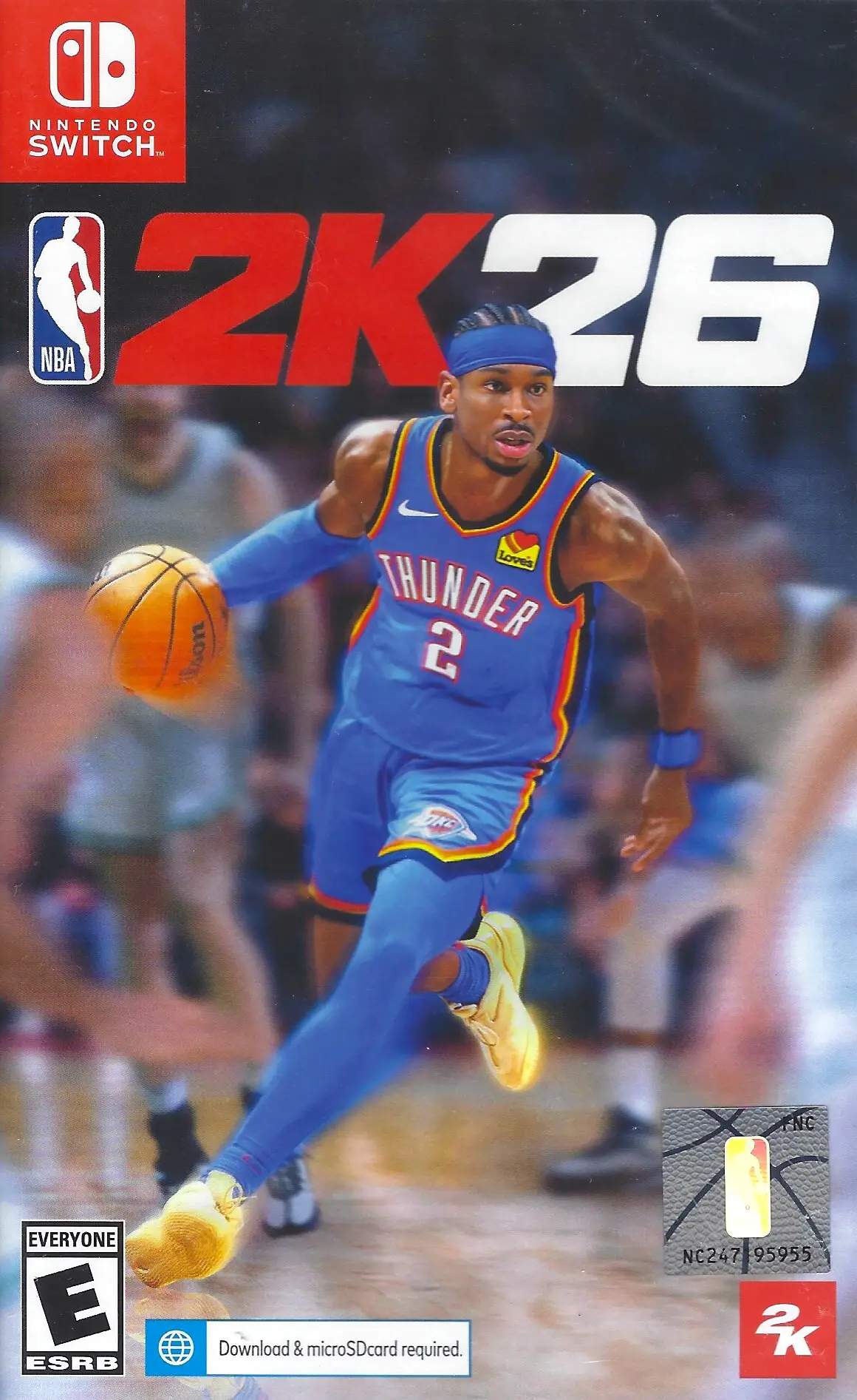 Capa de NBA 2K26