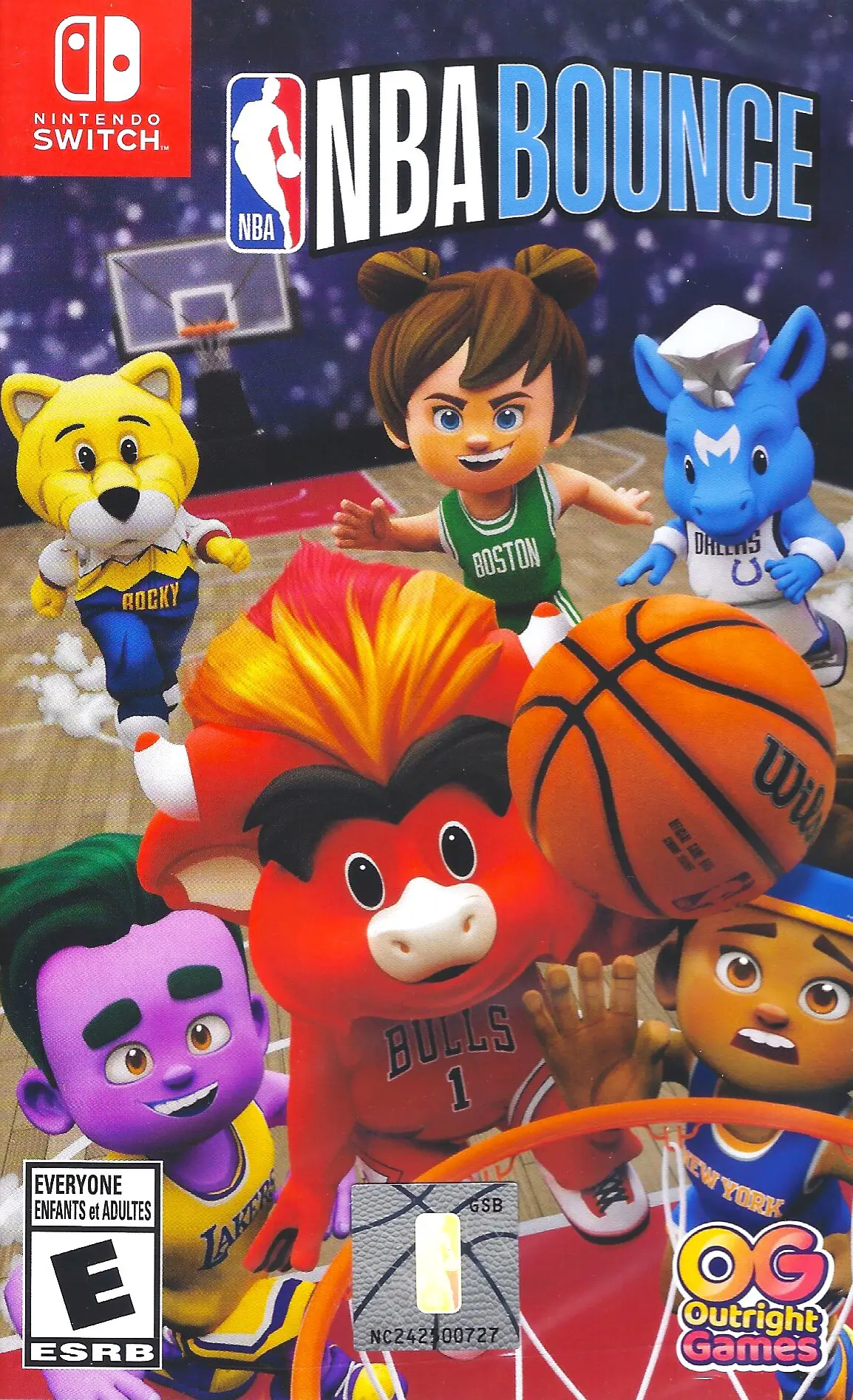 Capa de NBA Bounce