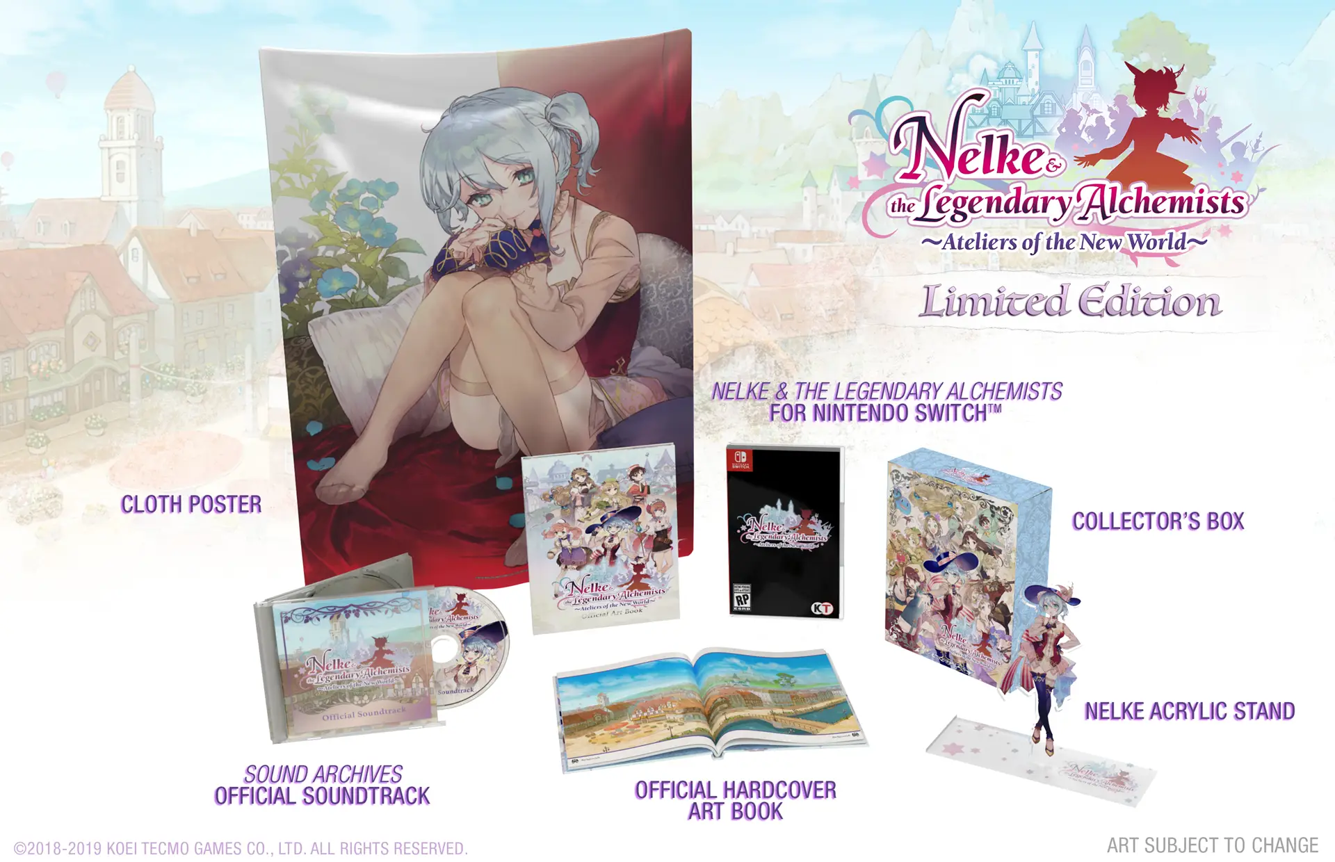 Capa de Nelke & the Legendary Alchemists: Ateliers of the New World [Limited Edition]