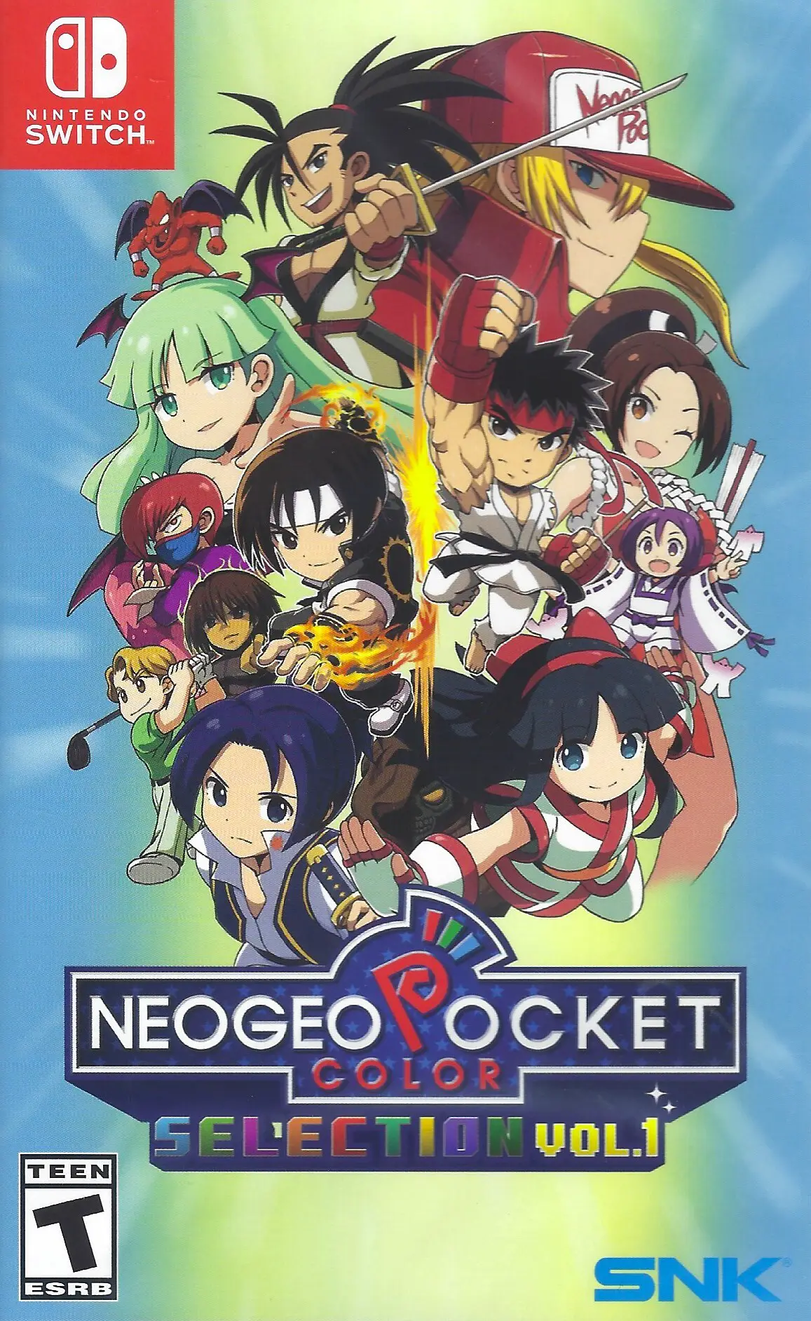 Capa de NeoGeo Pocket Color Selection Vol. 1