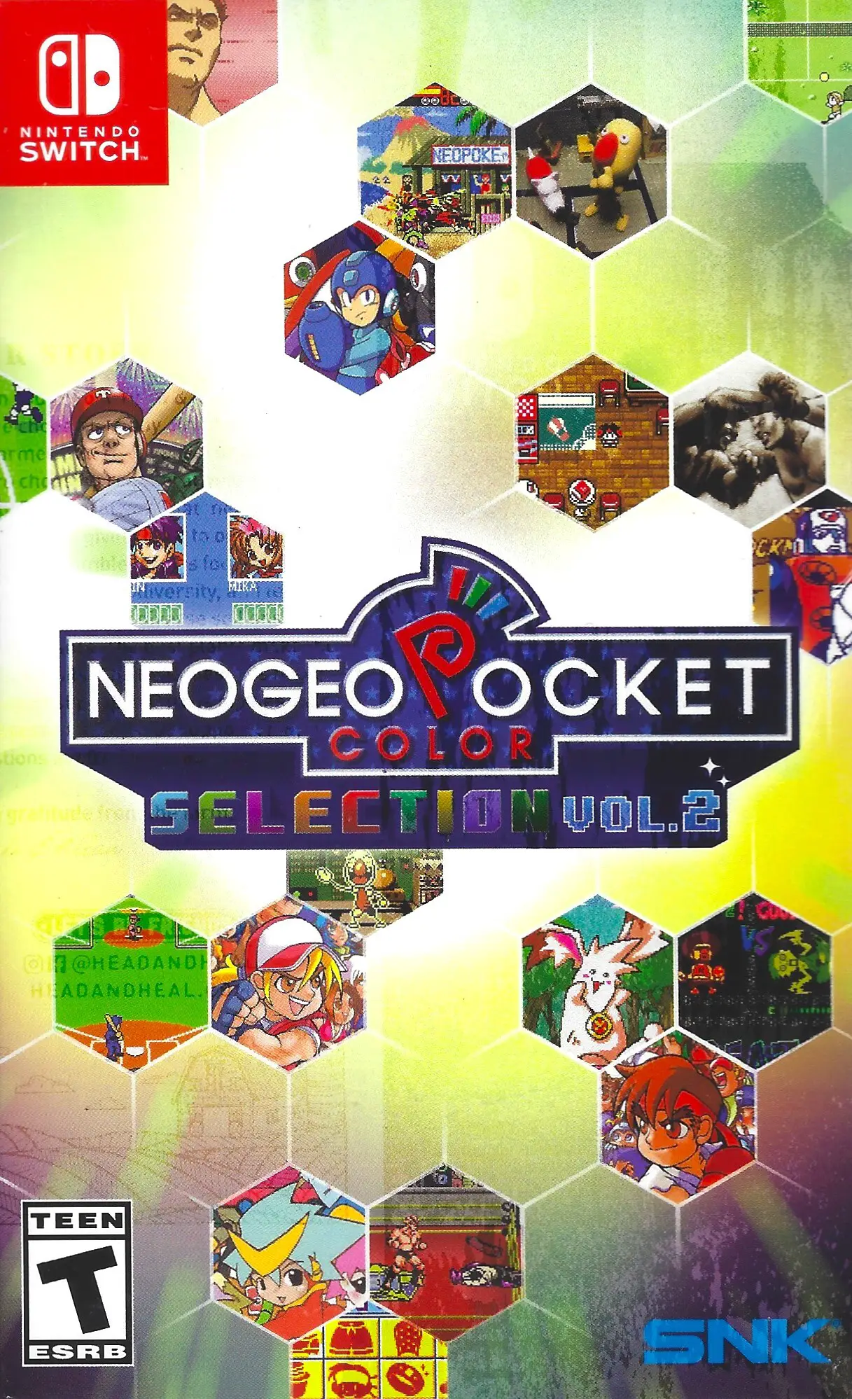 Capa de NeoGeo Pocket Color Selection Vol. 2 [Steelbook Bundle]