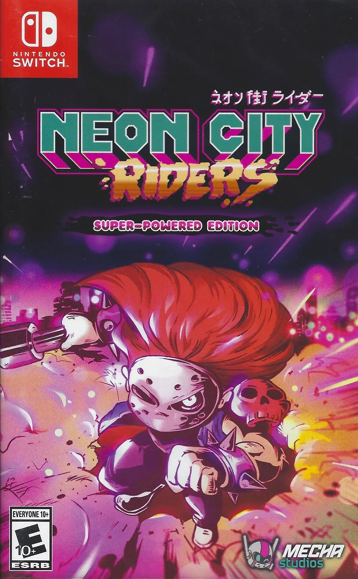 Capa de Neon City Riders: Super-Powered Edition [Limited Run Games]