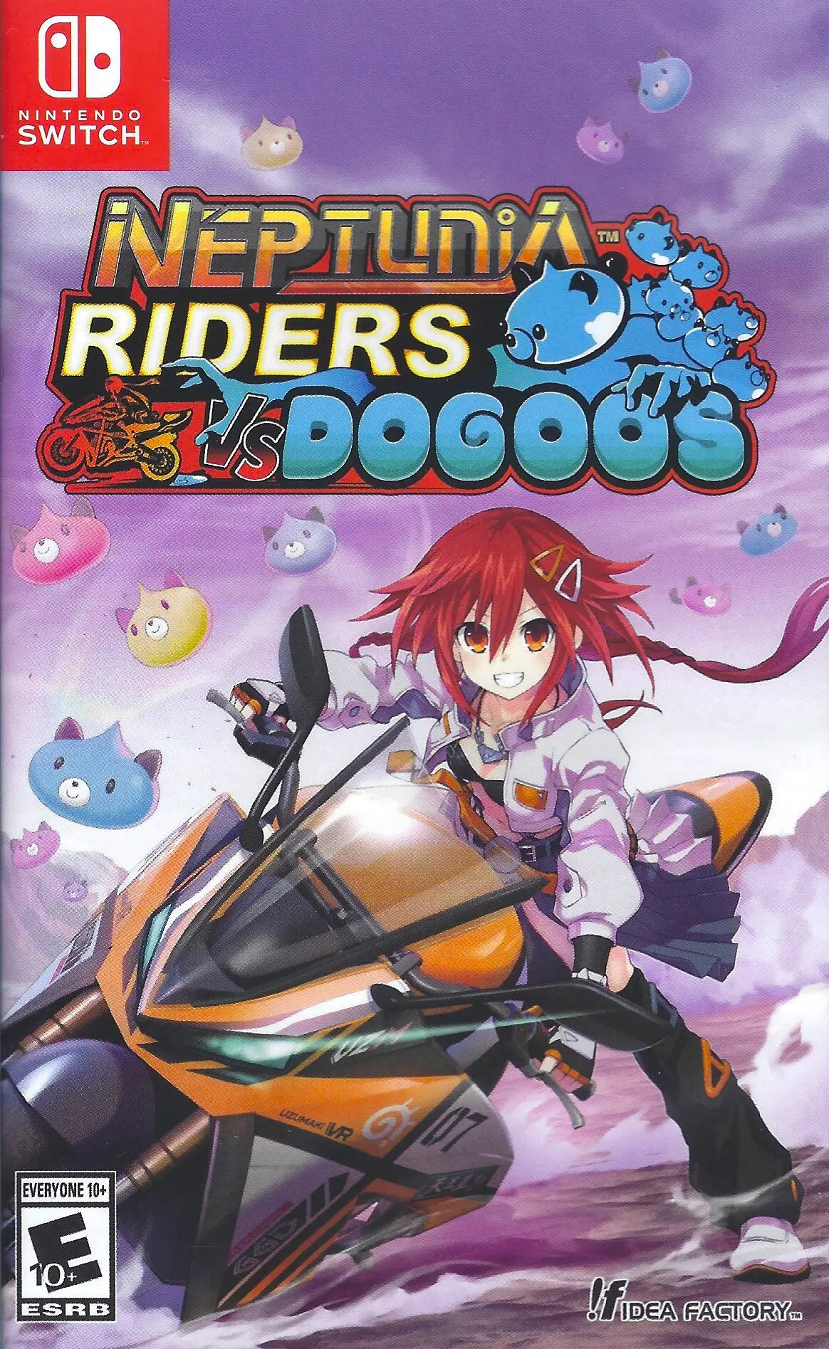Capa de Neptunia Riders Vs Dogoos