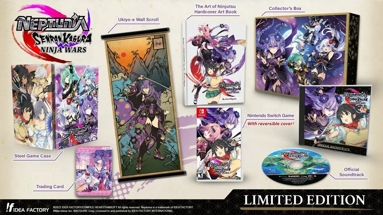 Capa de Neptunia x SENRAN KAGURA: Ninja Wars [Limited Edition]