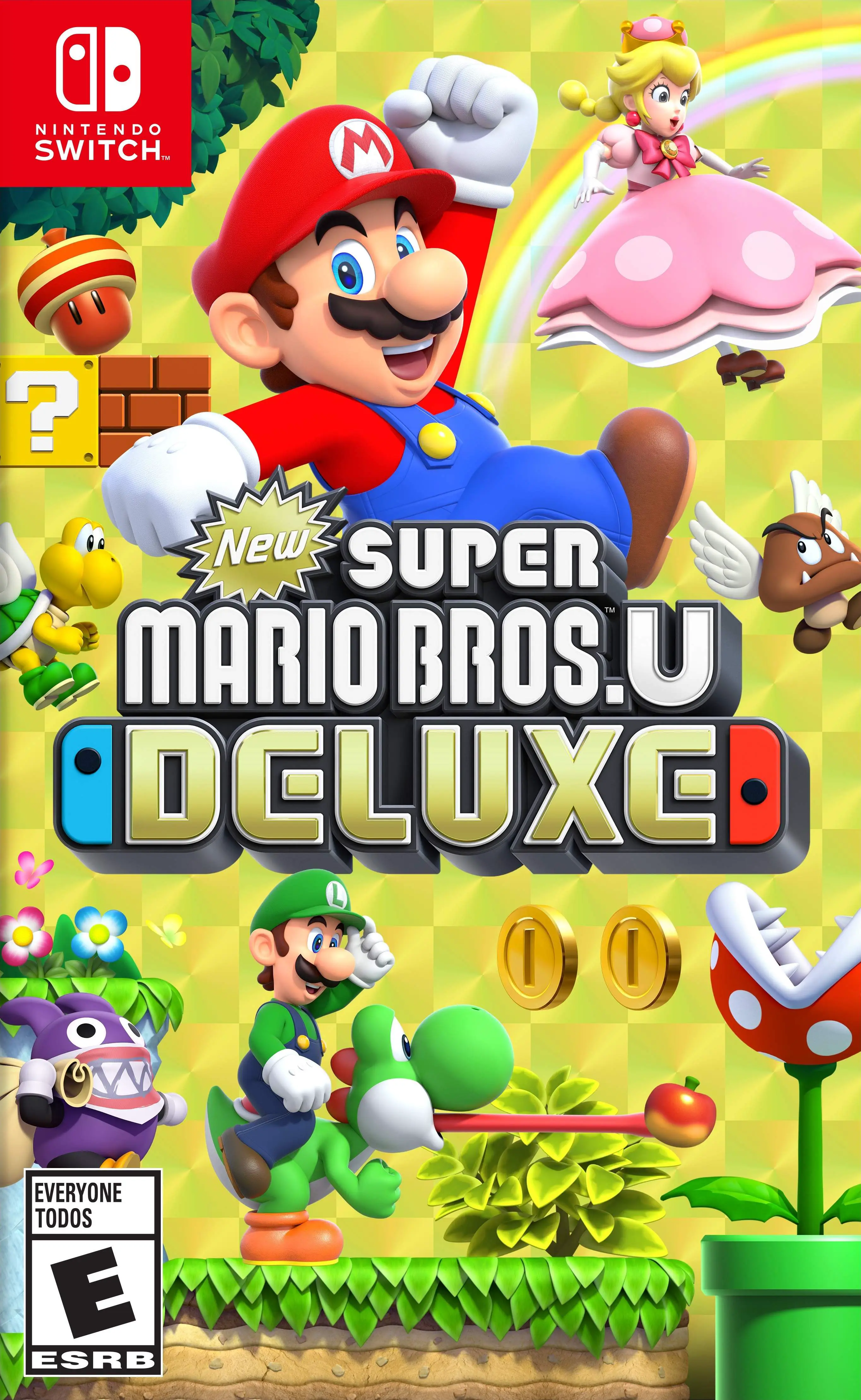 Capa de New Super Mario Bros. U Deluxe