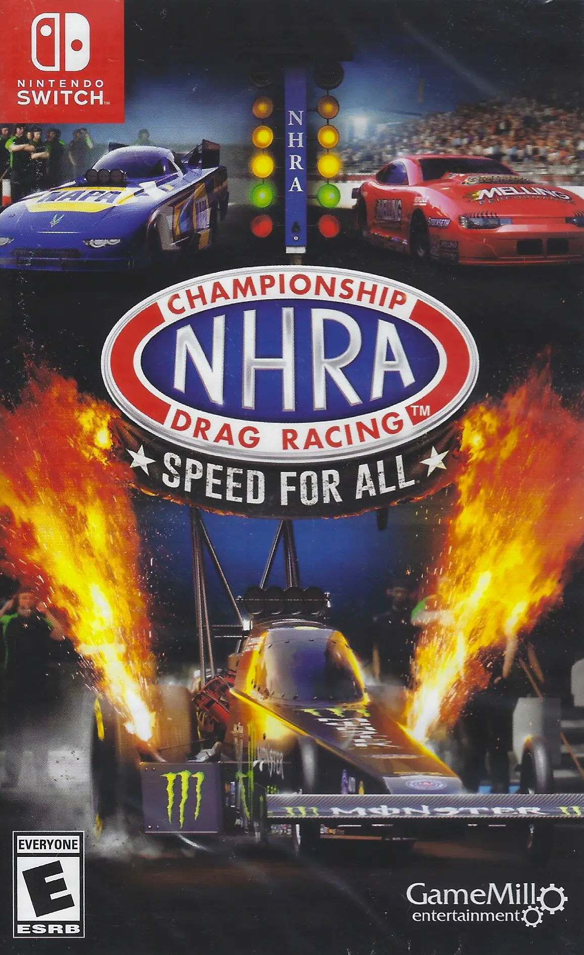 Capa de NHRA Championship Drag Racing: Speed For All