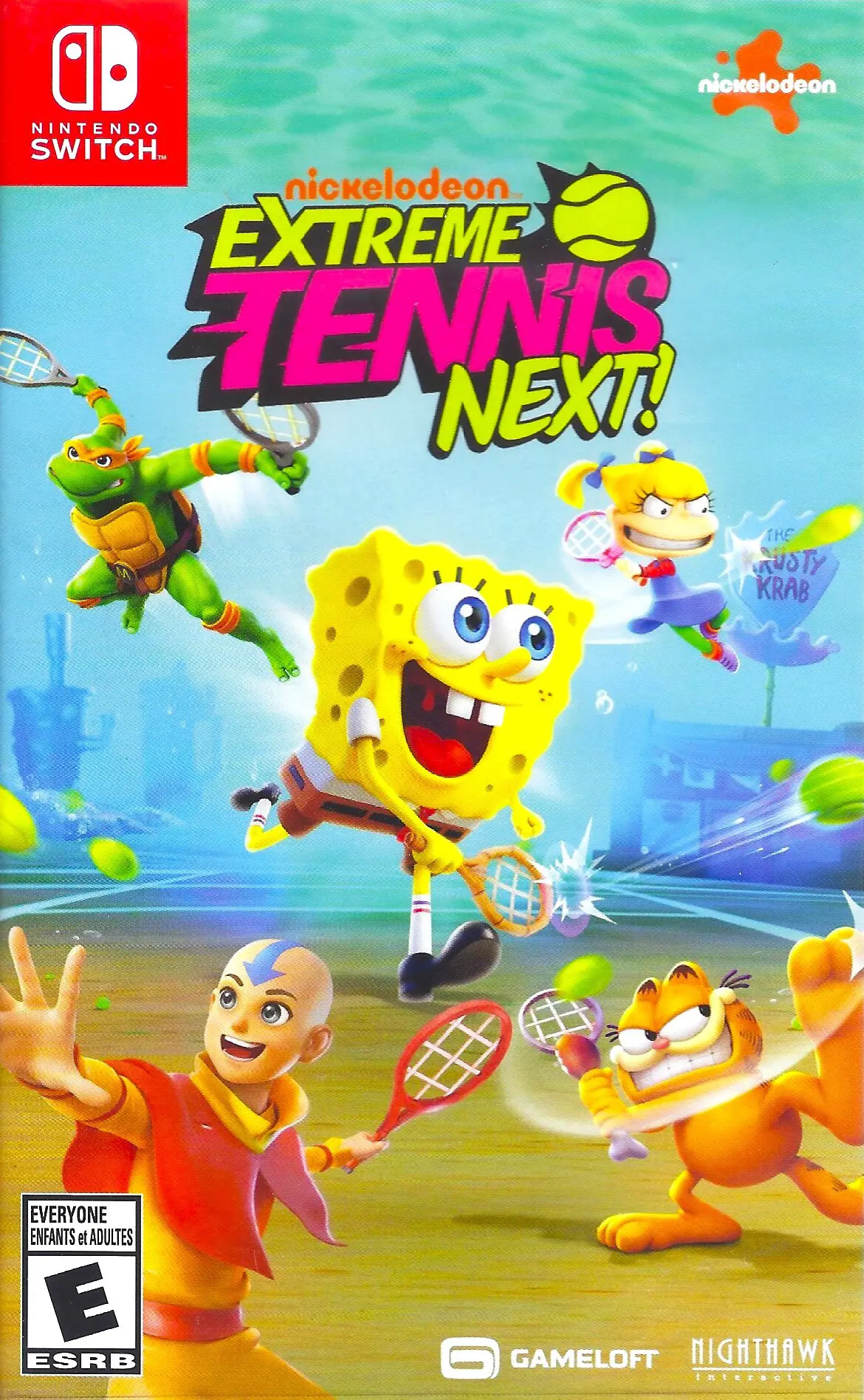 Capa de Nickelodeon Extreme Tennis: Next!