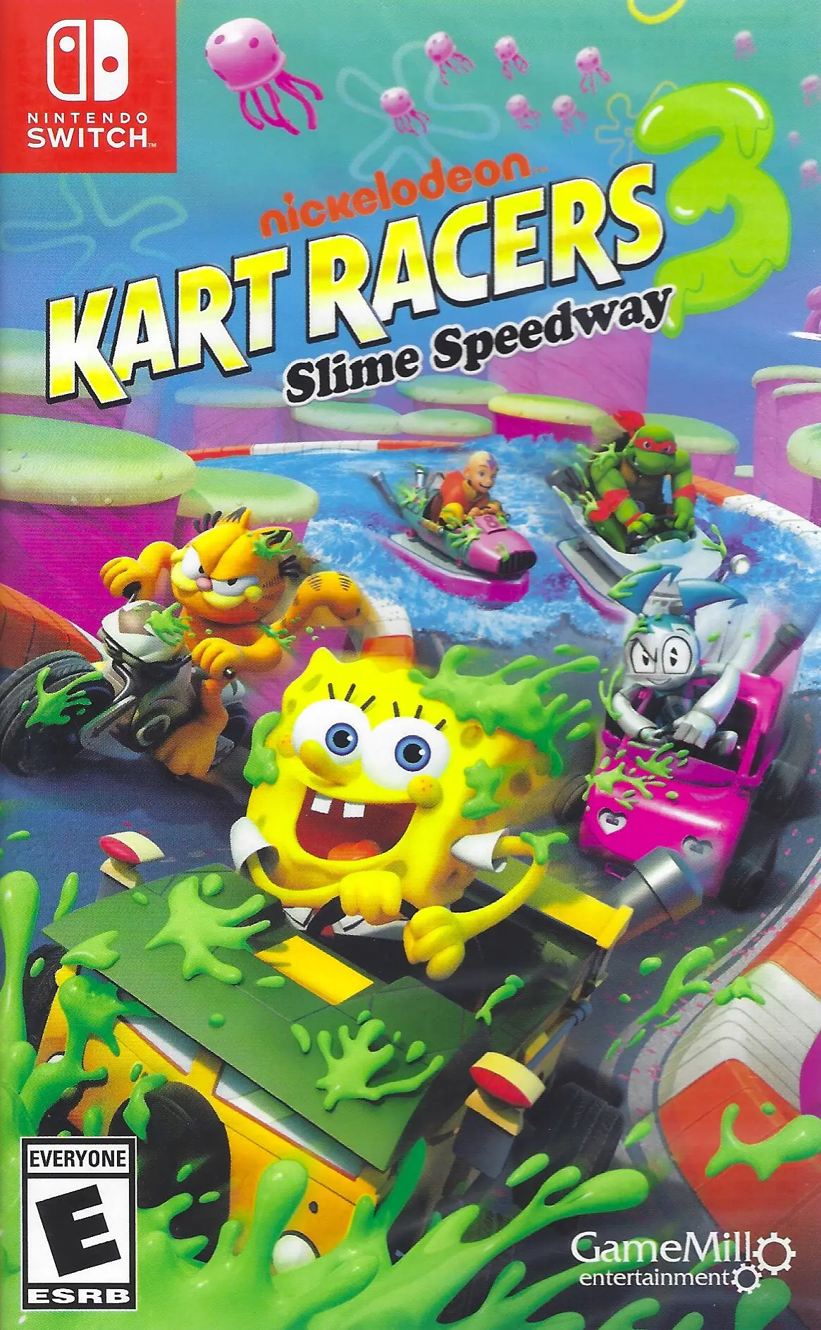 Capa de Nickelodeon Kart Racers 3: Slime Speedway