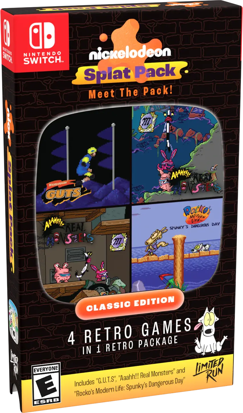 Capa de Nickelodeon Splat Pack [Classic Edition]