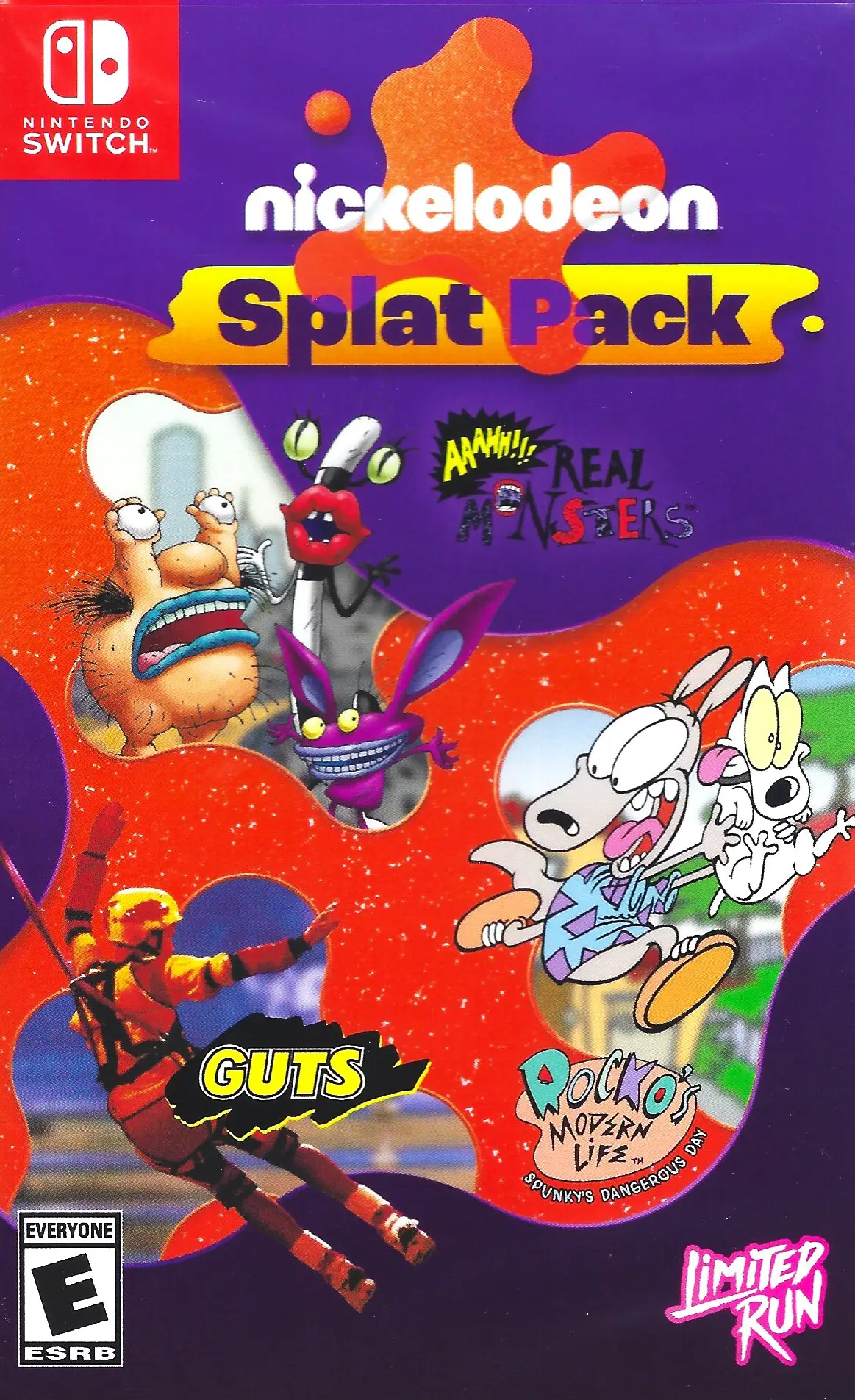 Capa de Nickelodeon Splat Pack