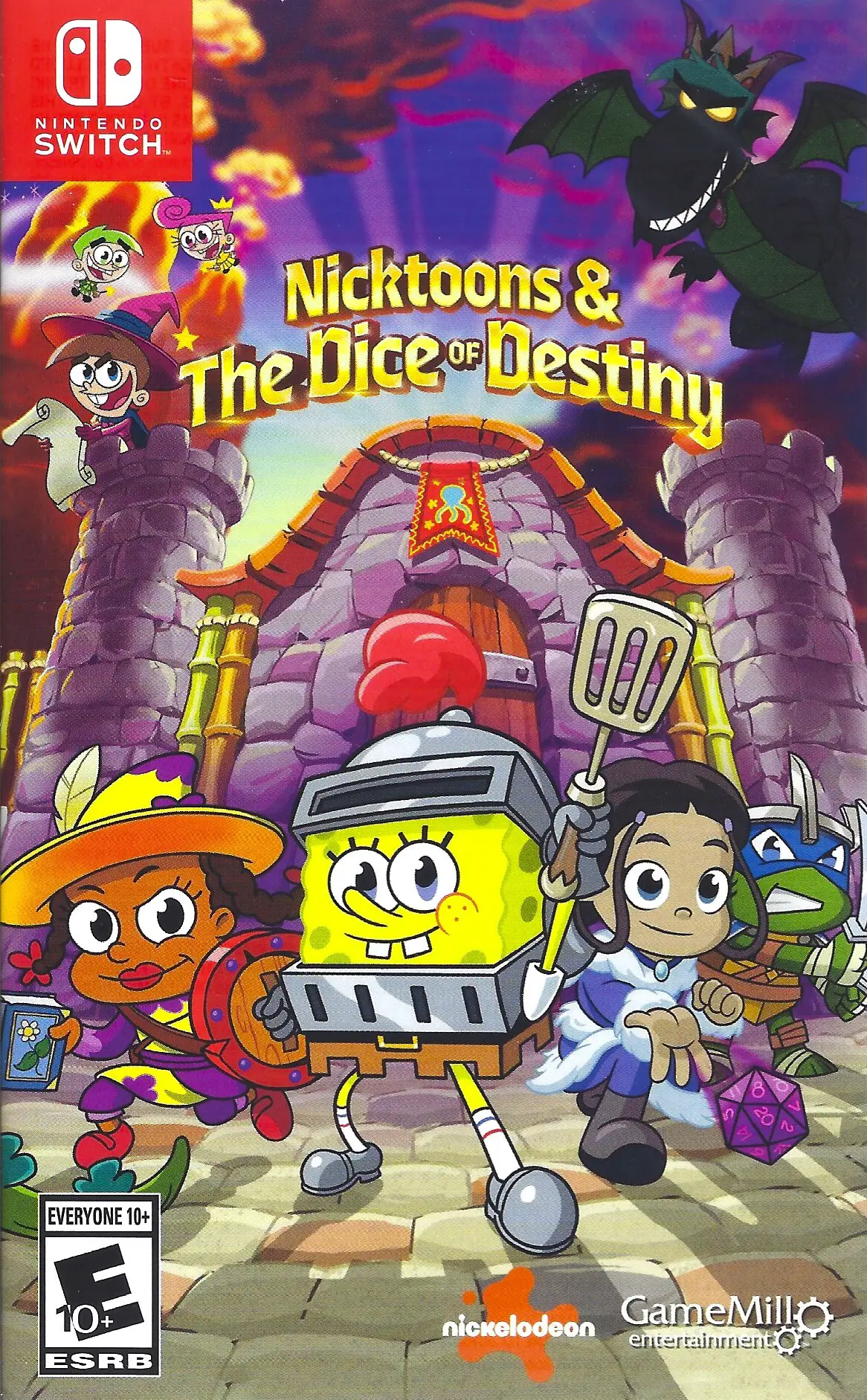 Capa de Nicktoons & The Dice of Destiny