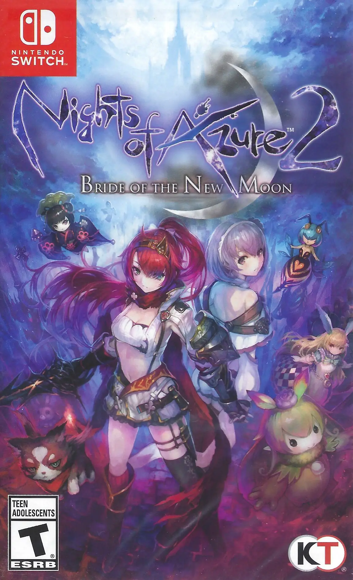 Capa de Nights of Azure 2: Bride of the New Moon