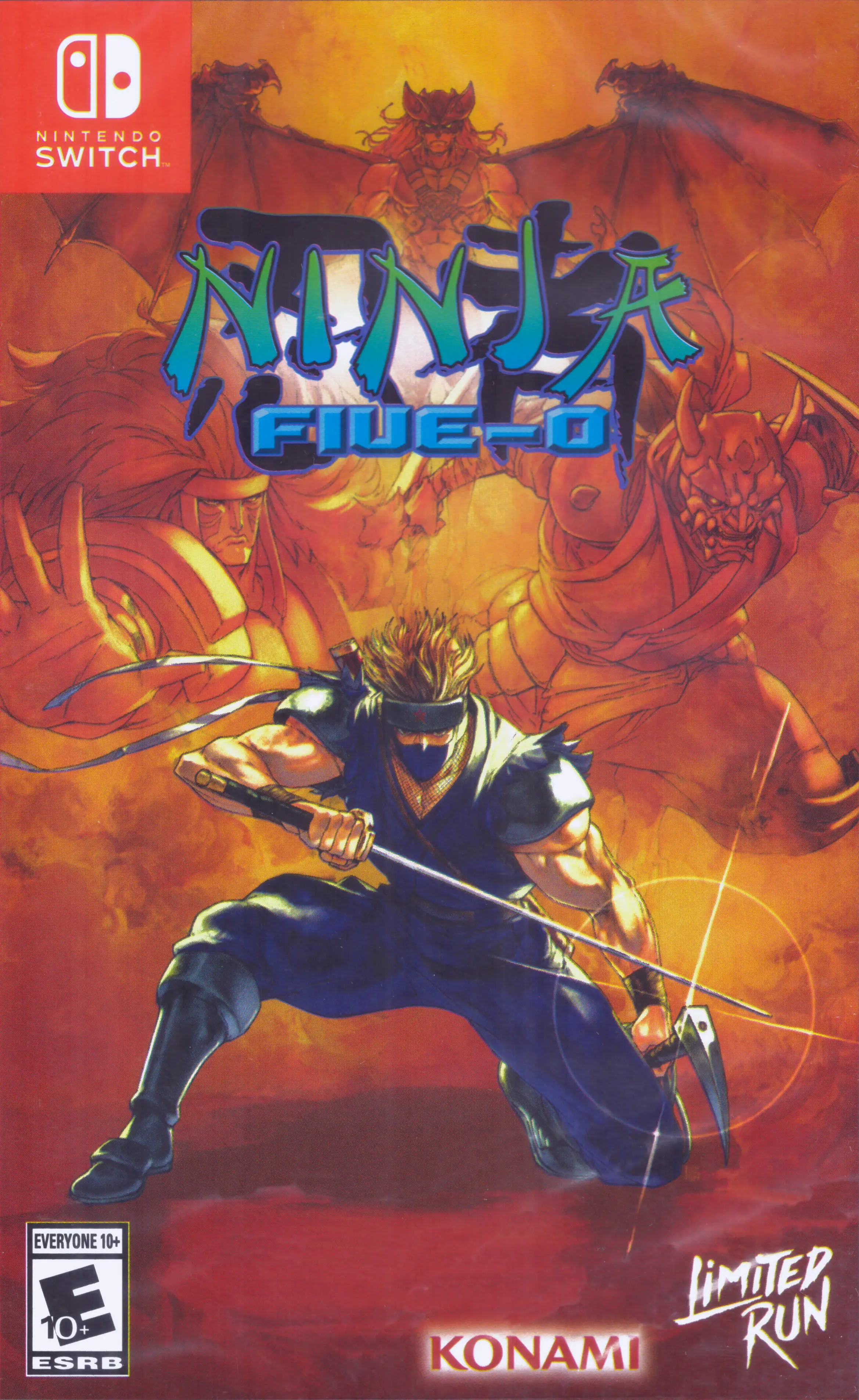 Capa de Ninja Five-O