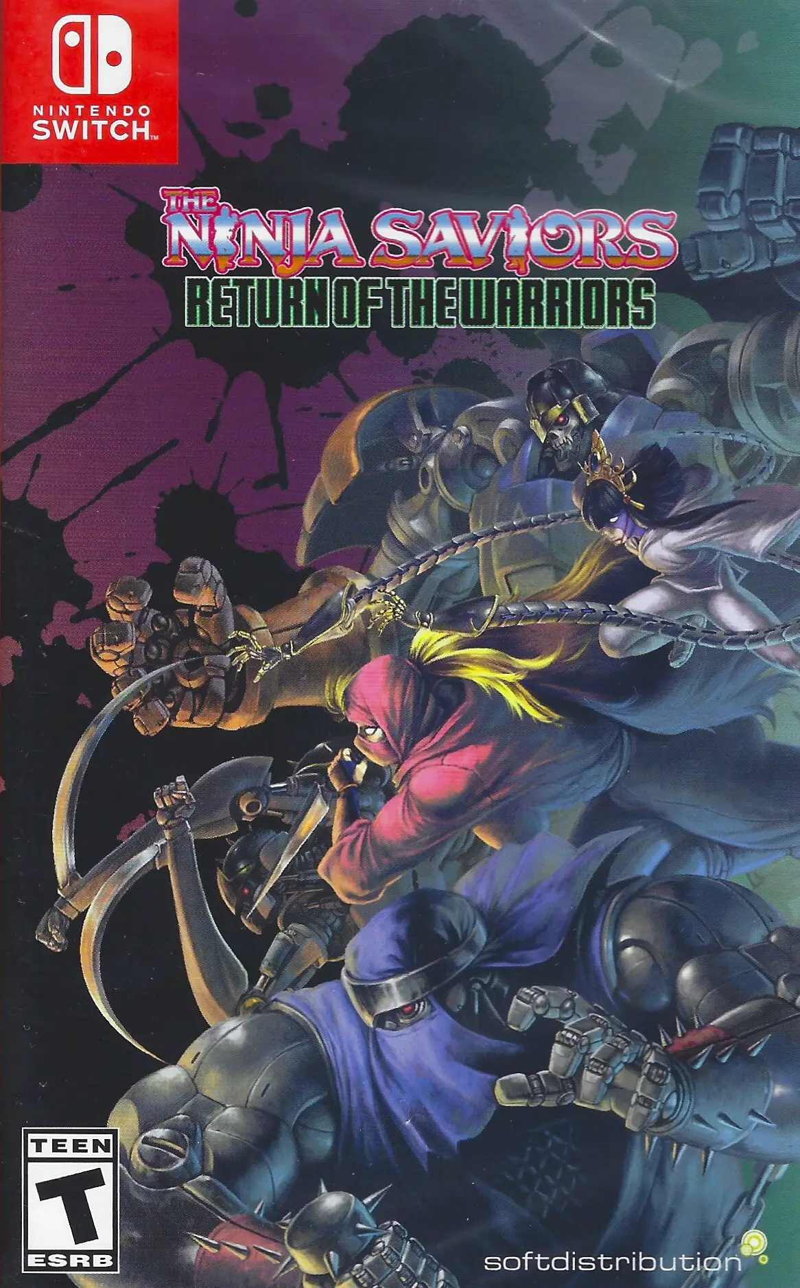 Capa de Ninja Saviors: Return of the Warriors