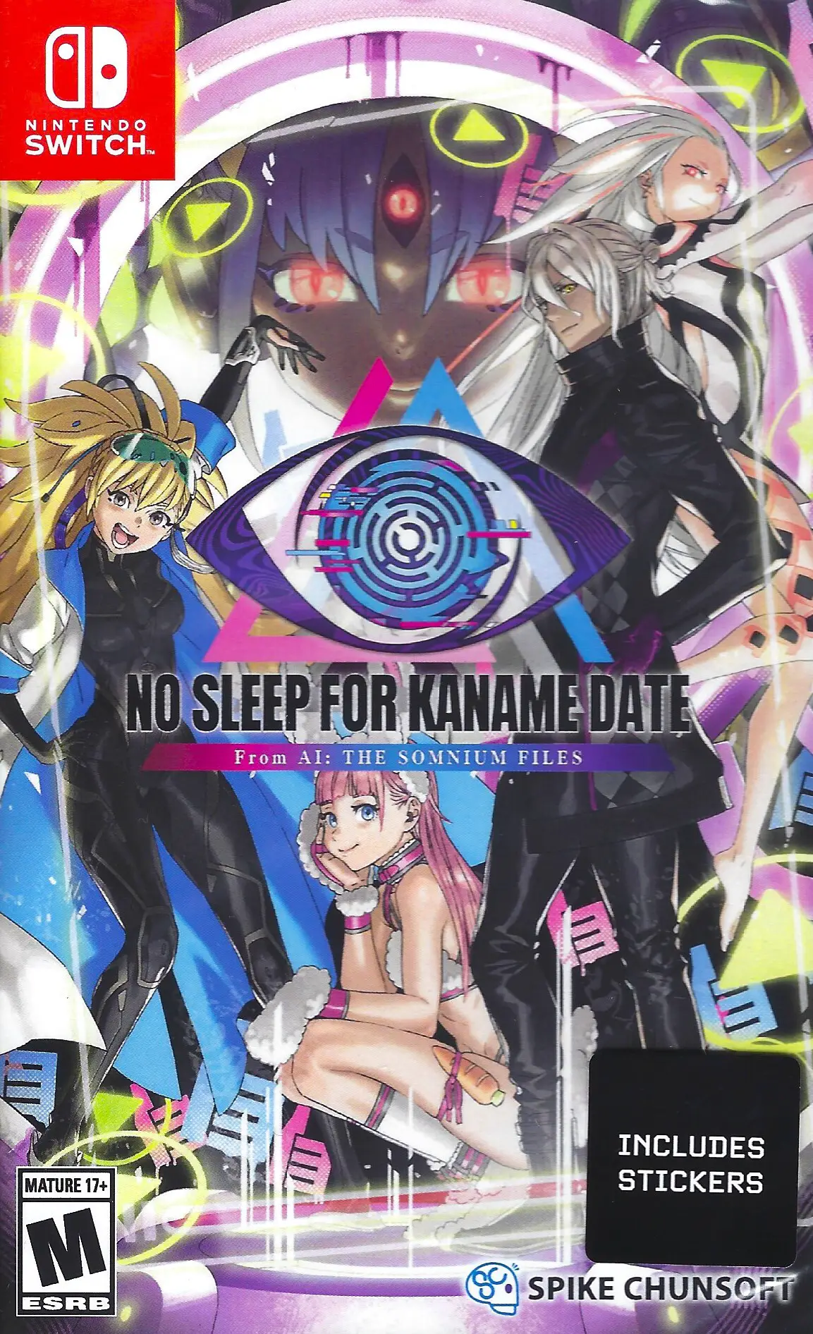 Capa de No Sleep For Kaname Date – From AI: THE SOMNIUM FILES