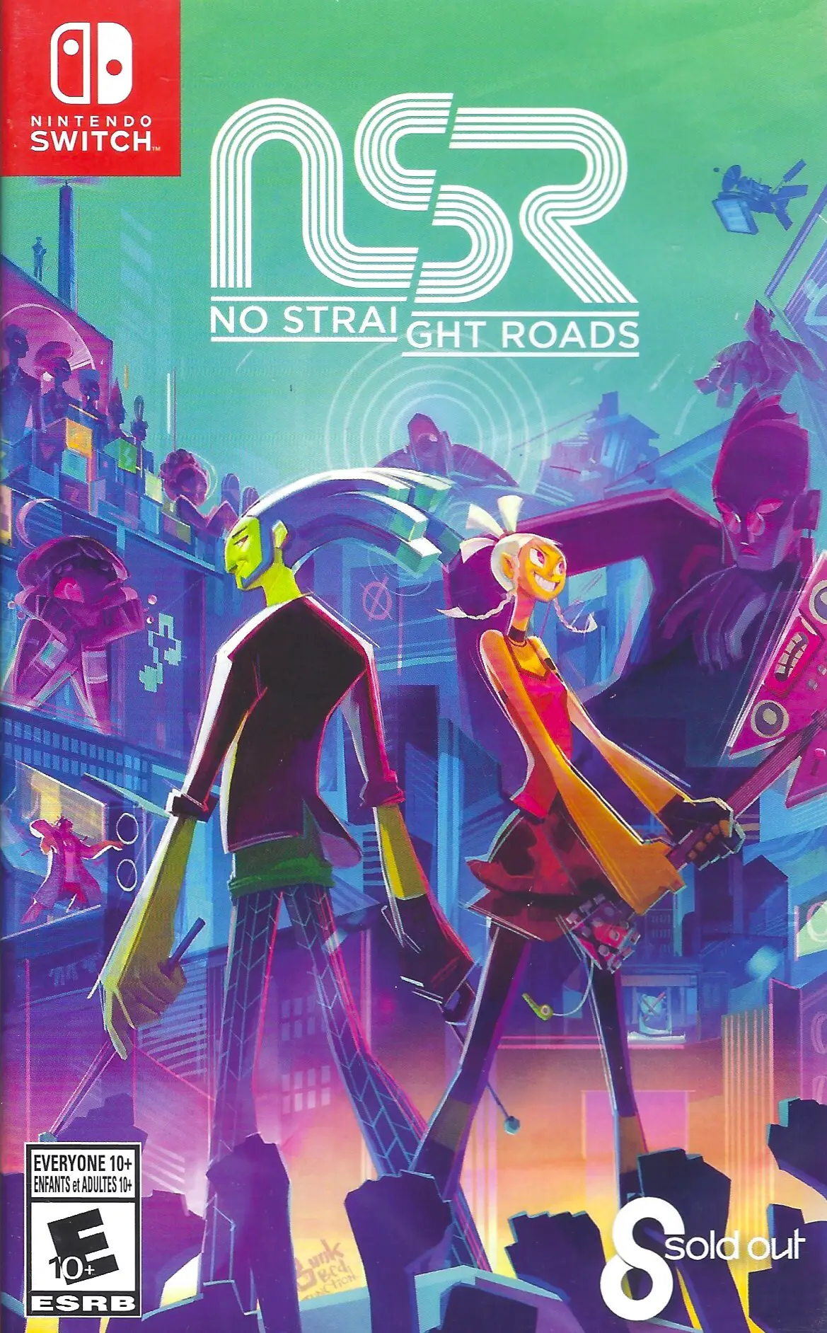 Capa de No Straight Roads