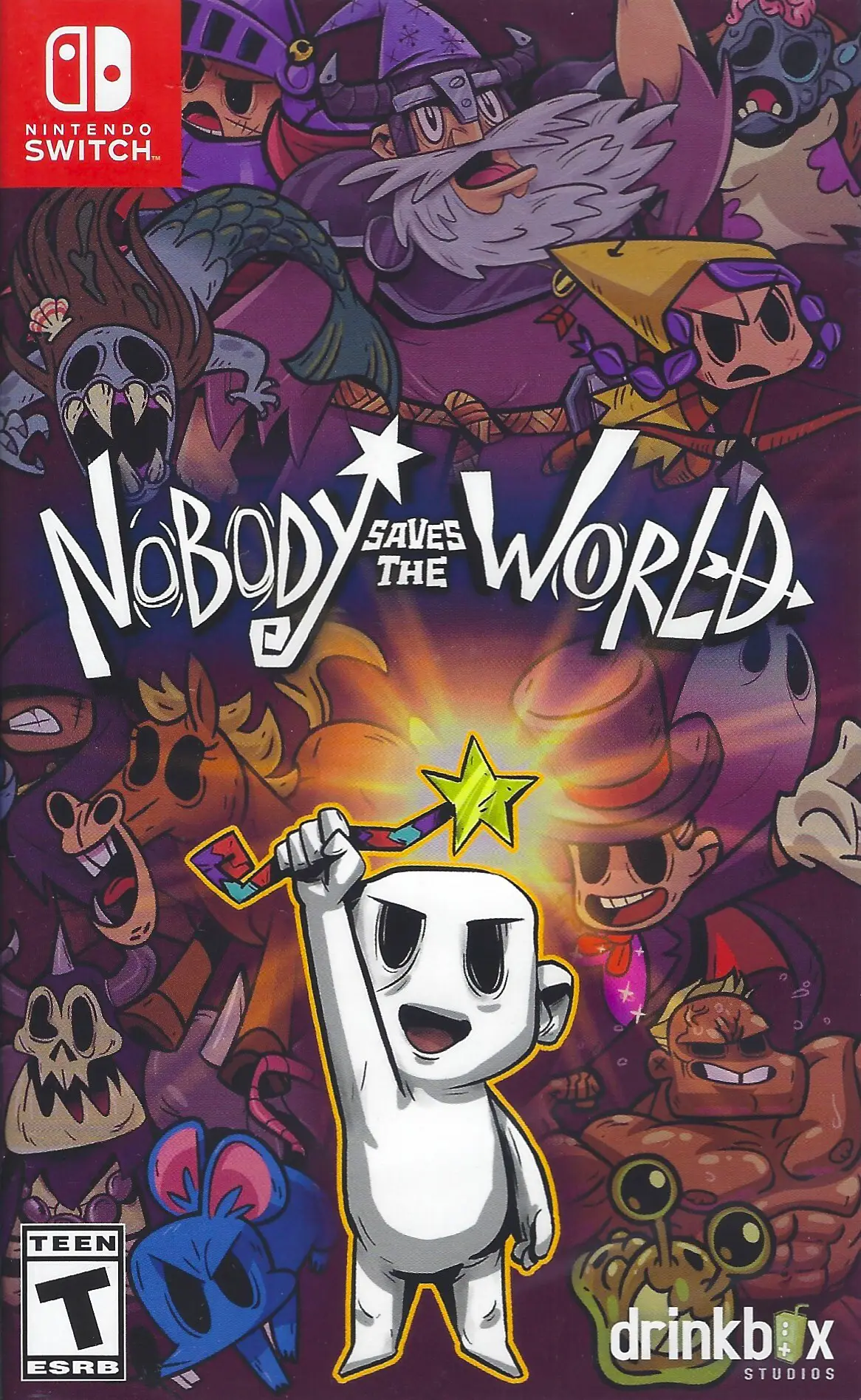 Capa de Nobody Saves The World