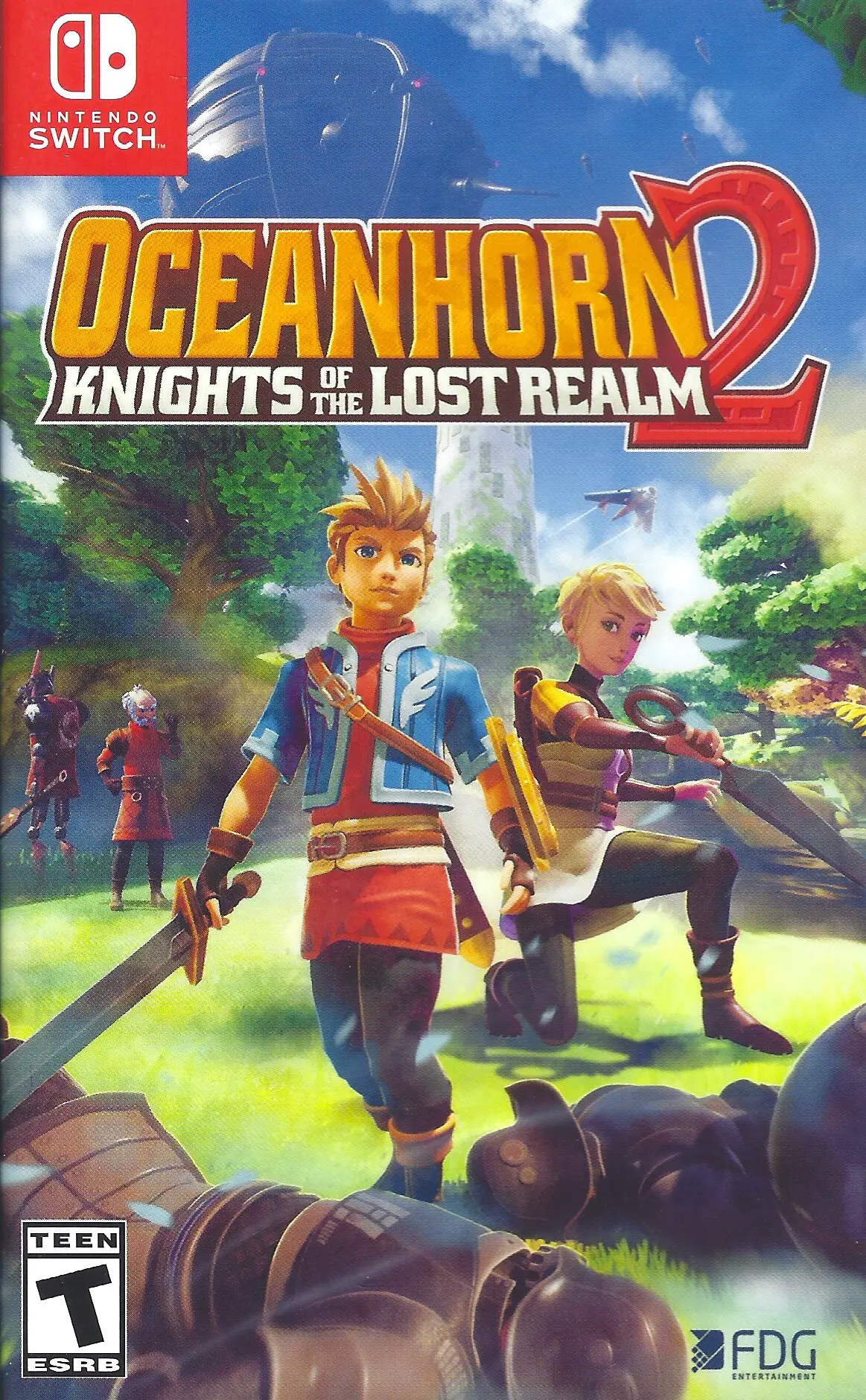 Capa de Oceanhorn 2: Knights of the Lost Realm