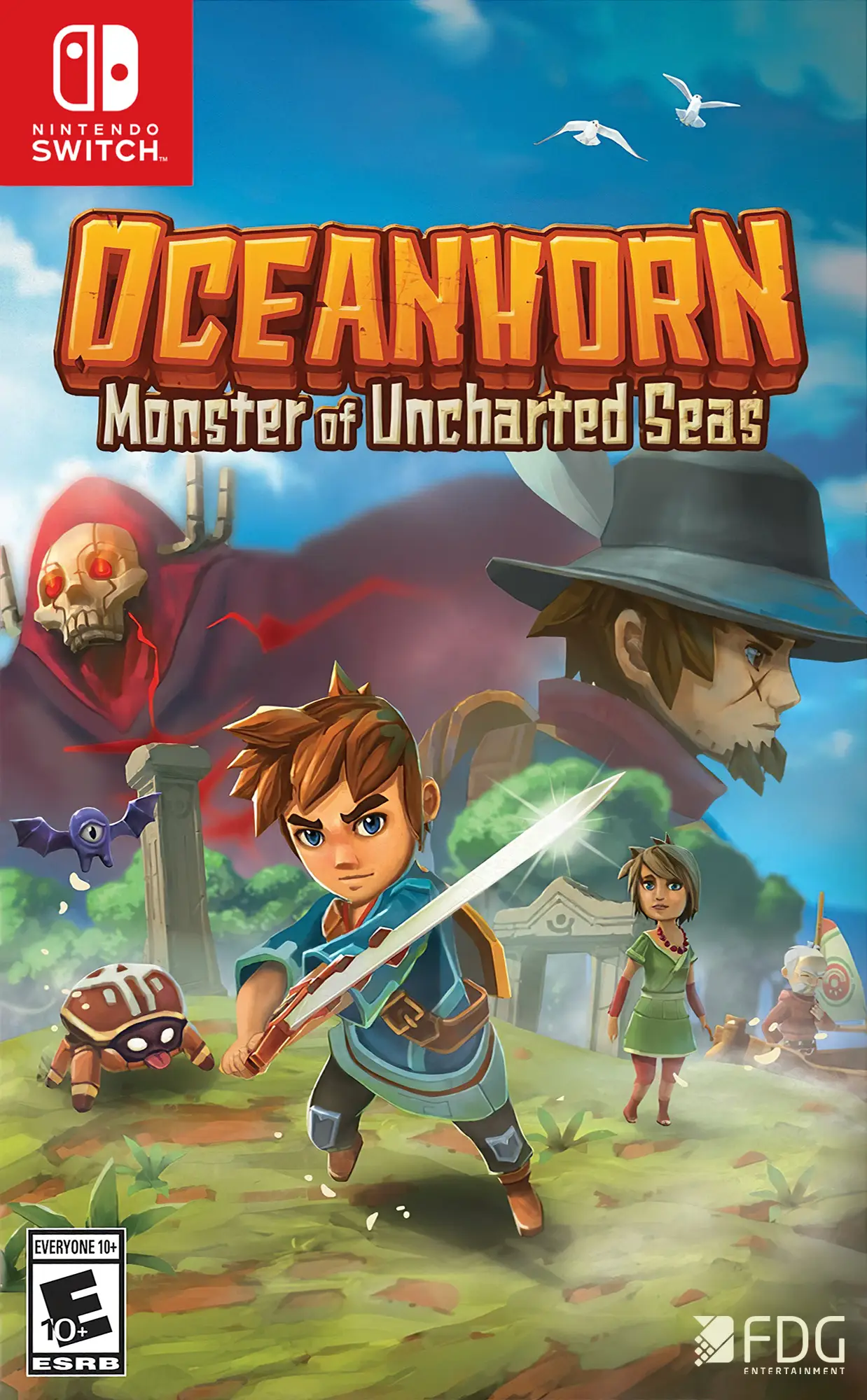 Capa de Oceanhorn: Monster of Uncharted Seas