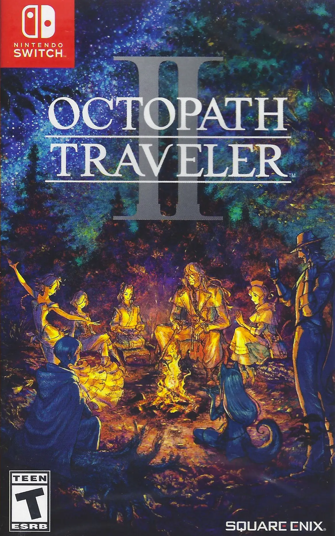 Capa de Octopath Traveler II