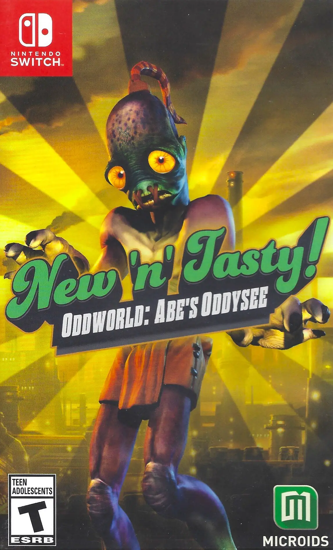 Capa de Oddworld: Abe's Oddysee - New 'n' Tasty