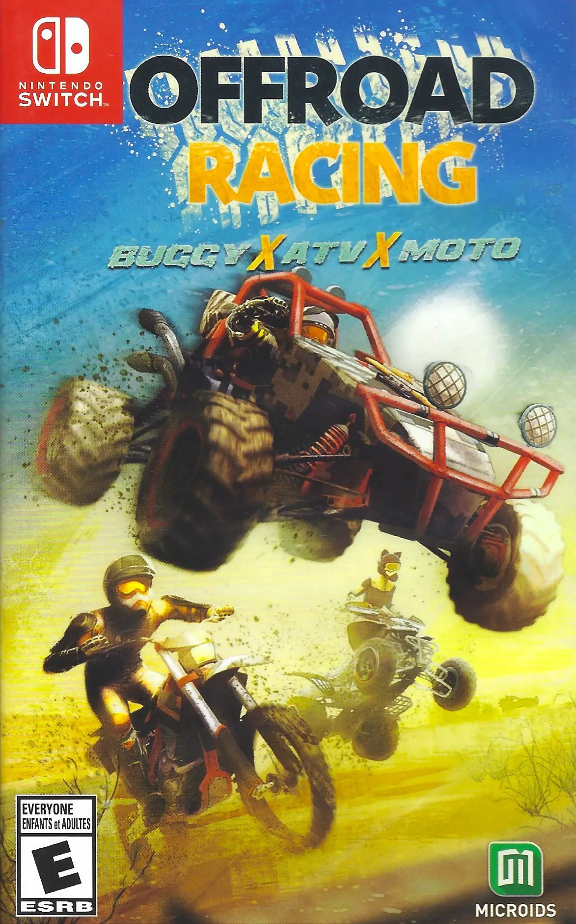 Capa de Offroad Racing
