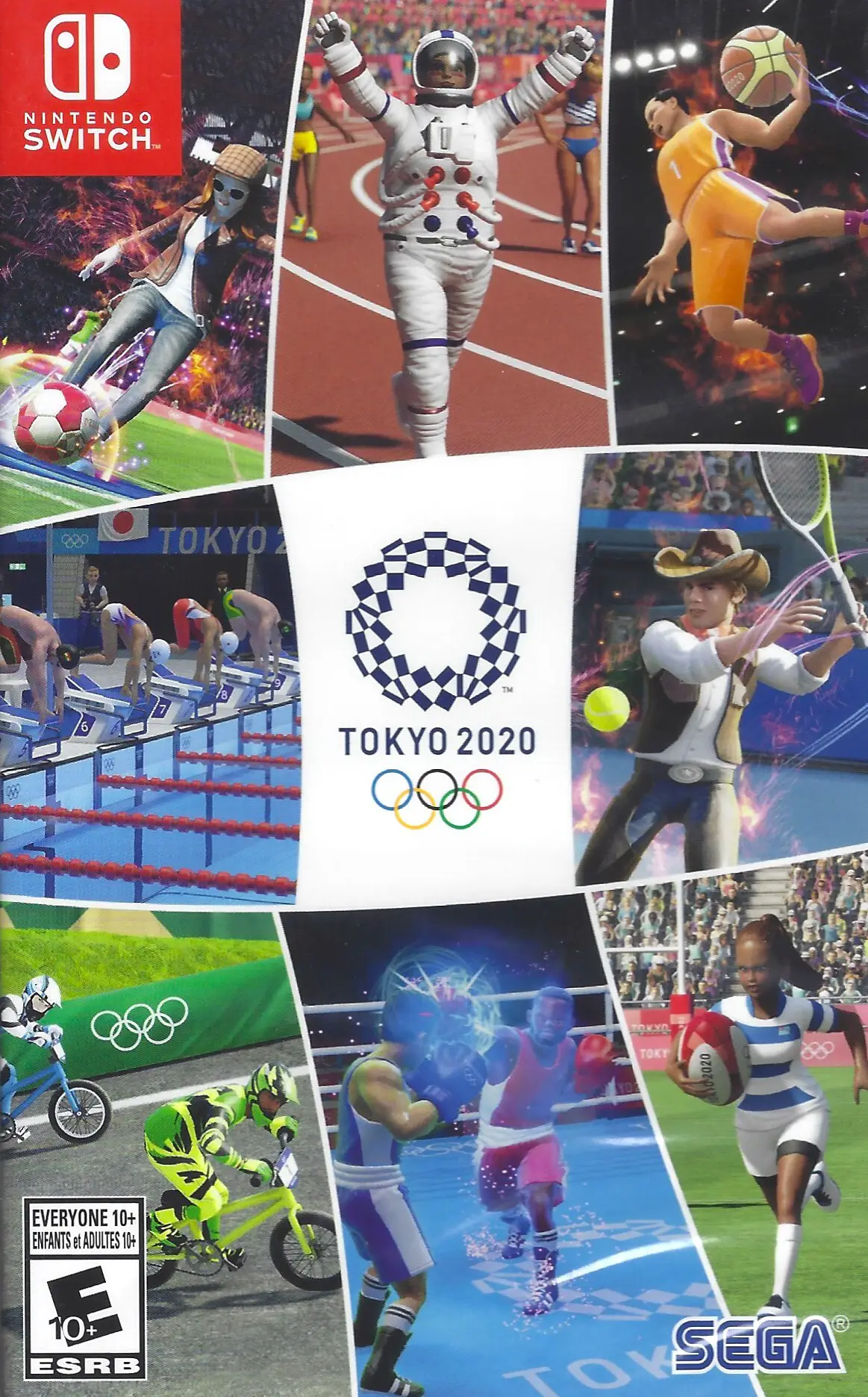 Capa de Olympic Games Tokyo 2020: The Official Video Game