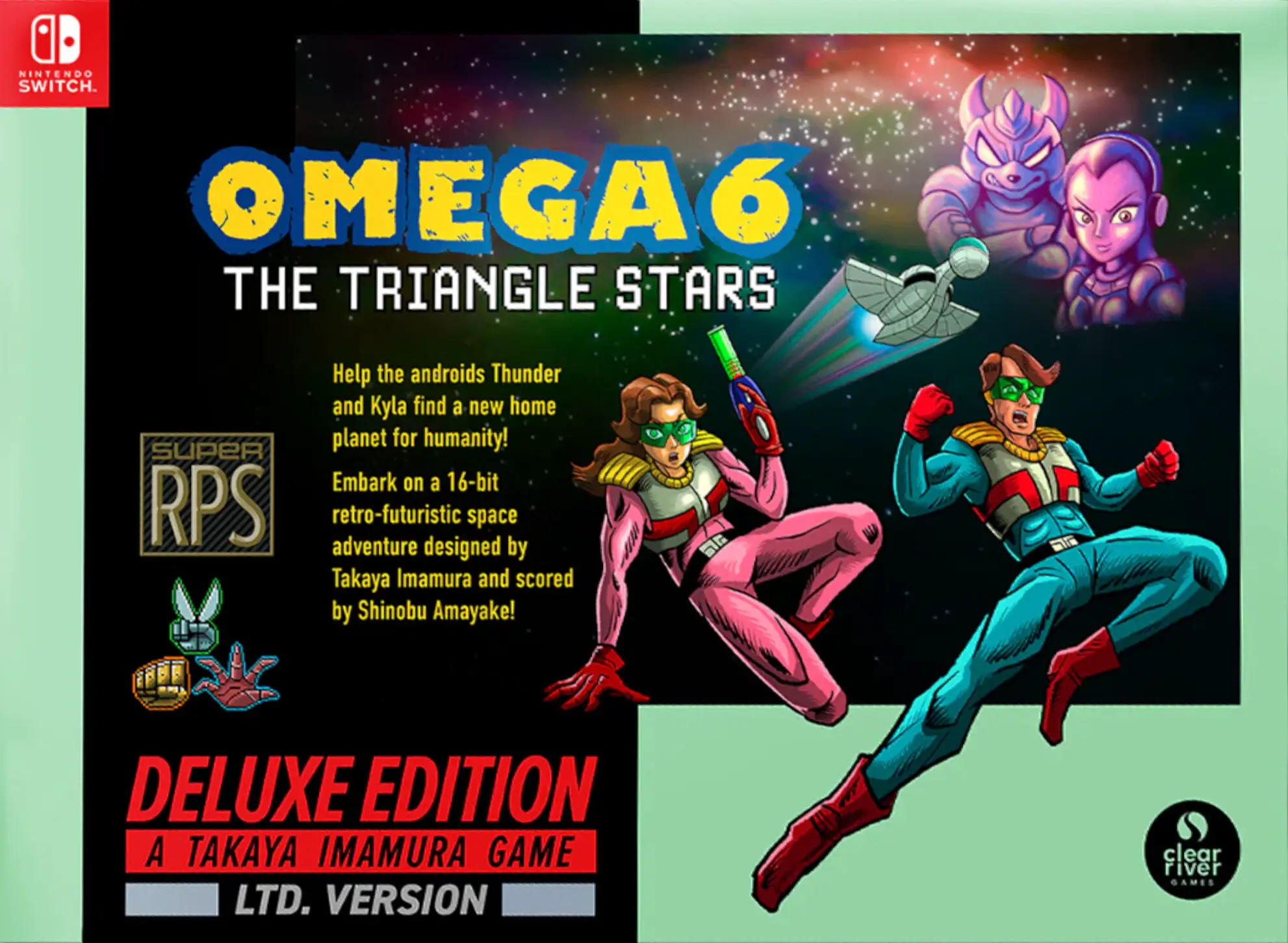 Capa de OMEGA 6: The Triangle Stars [Deluxe Edition]