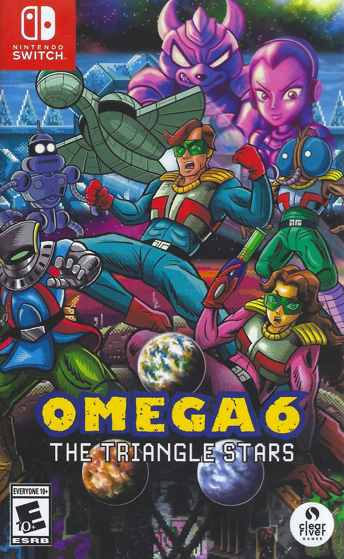 Capa de OMEGA 6: The Triangle Stars