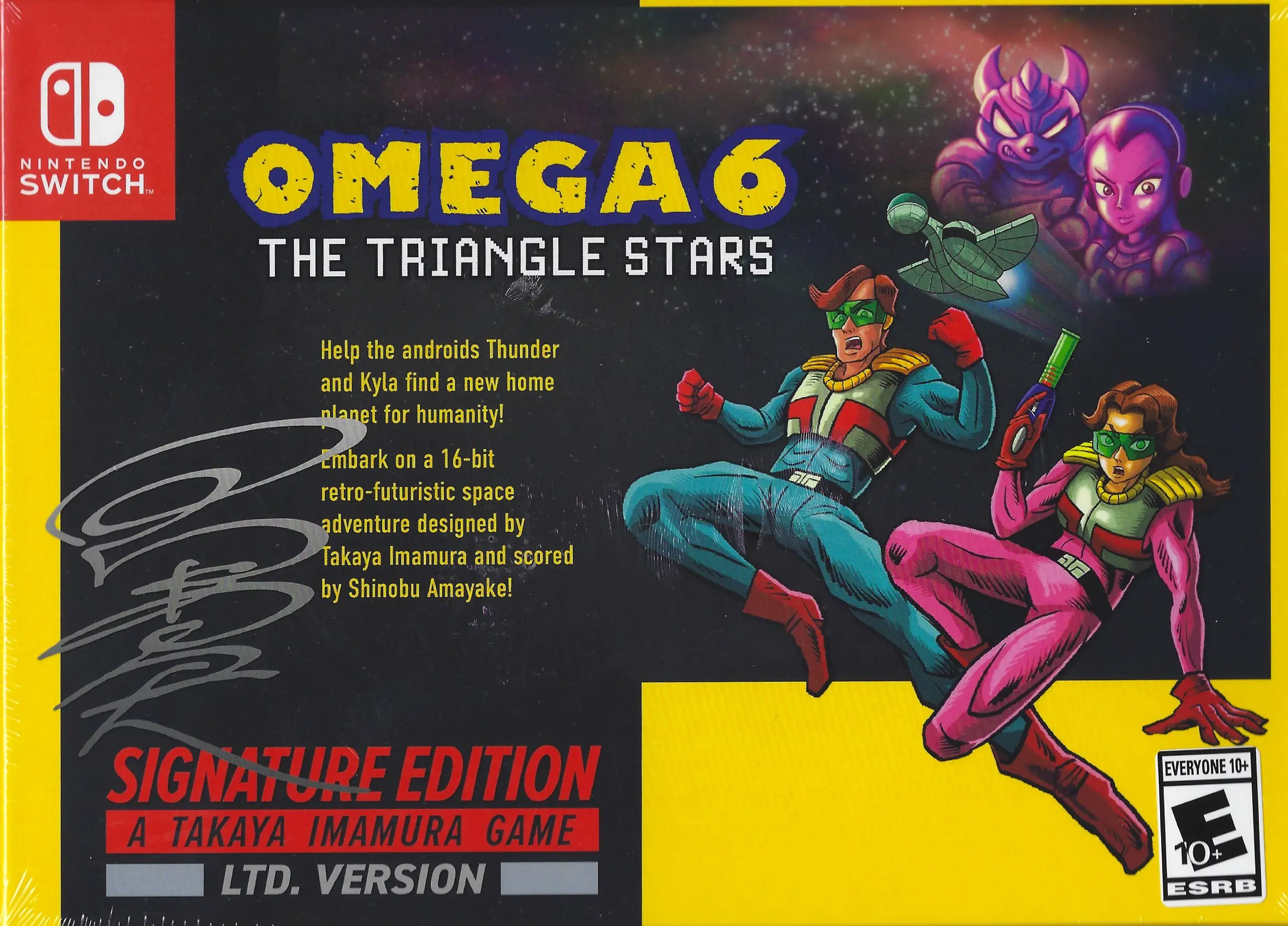 Capa de OMEGA 6: The Triangle Stars [Signature Edition]