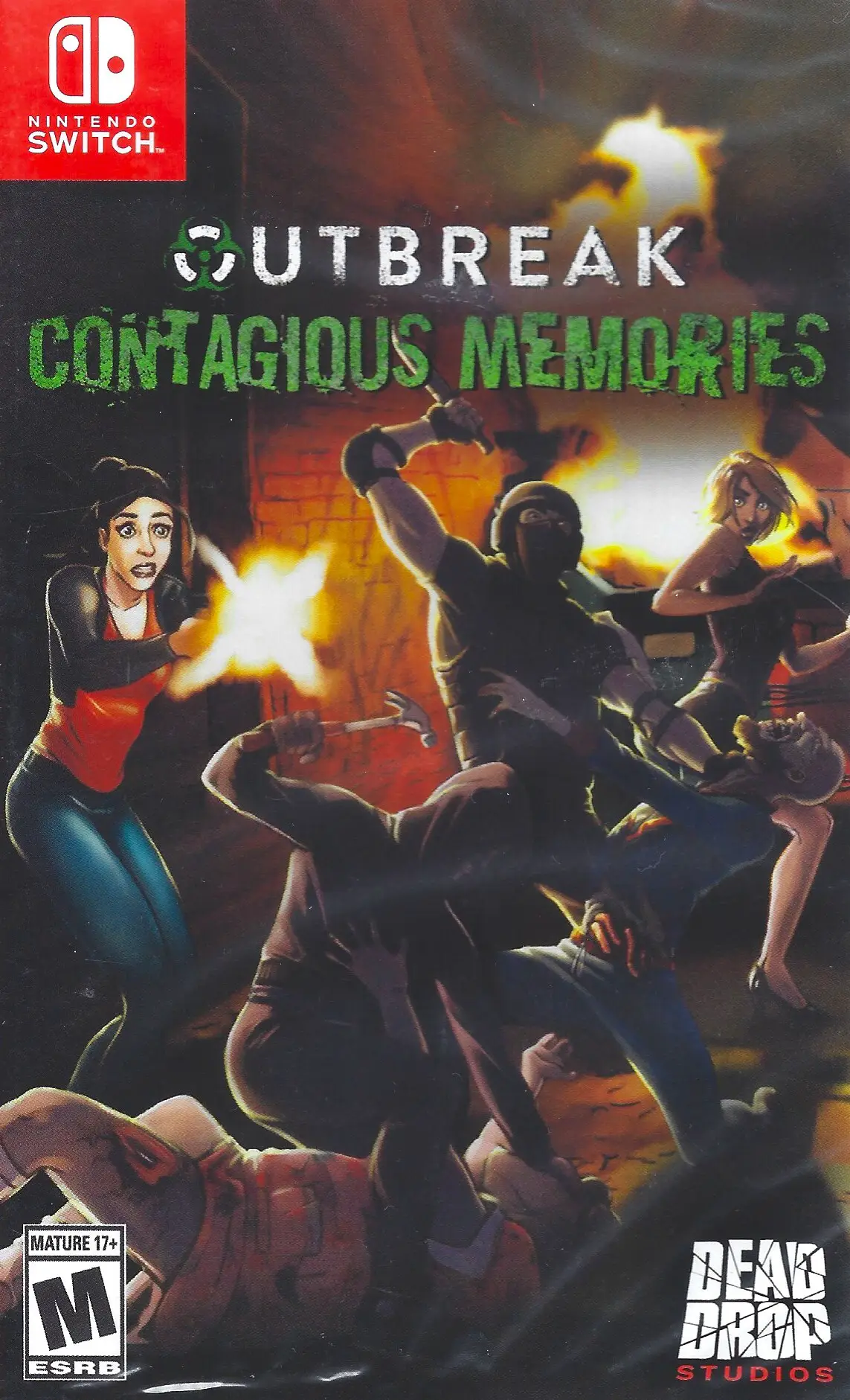 Capa de Outbreak: Contagious Memories [Amazon]