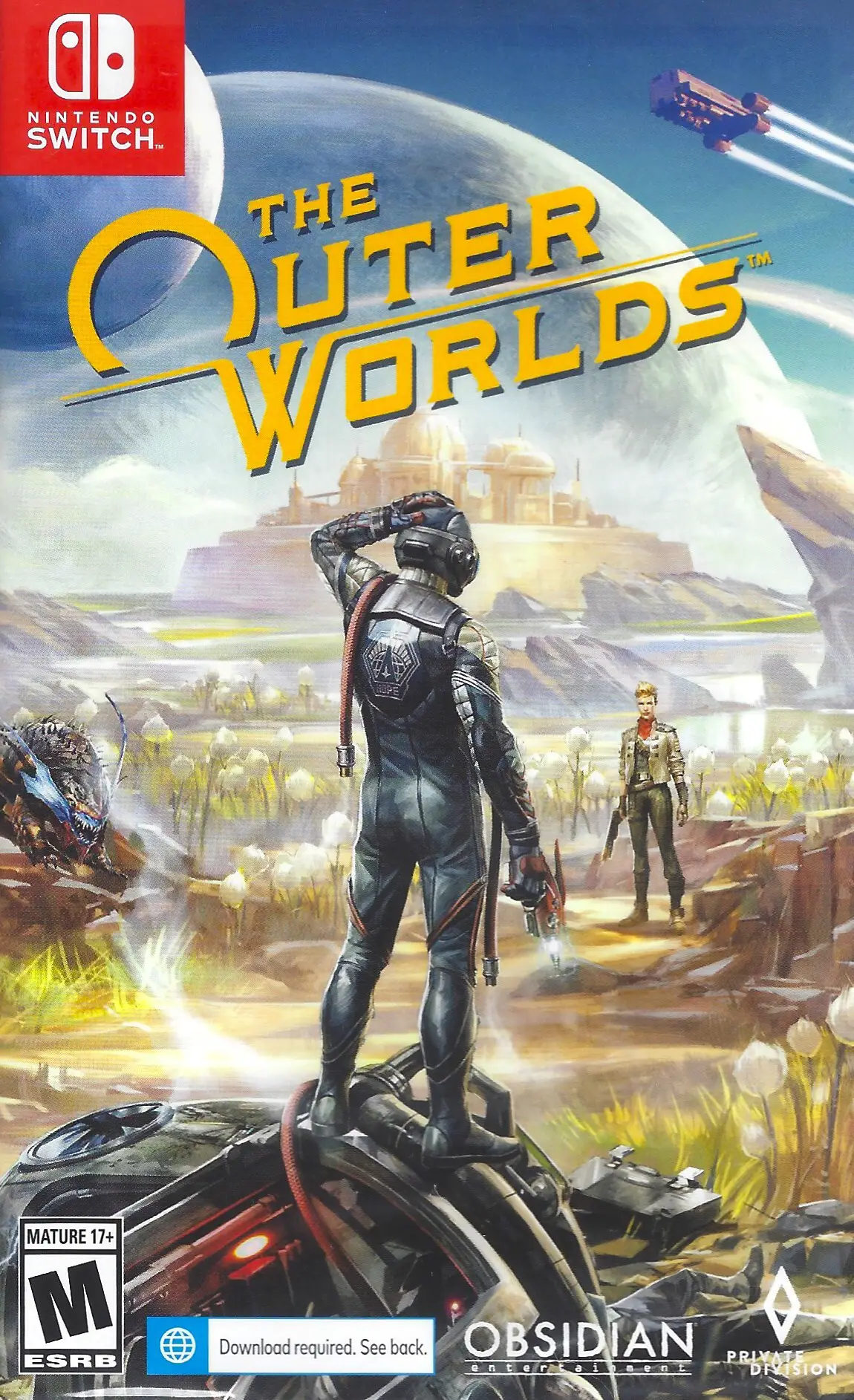Capa de Outer Worlds