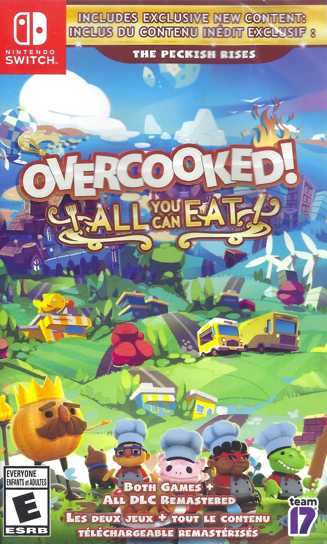 Capa de Overcooked! All You Can Eat