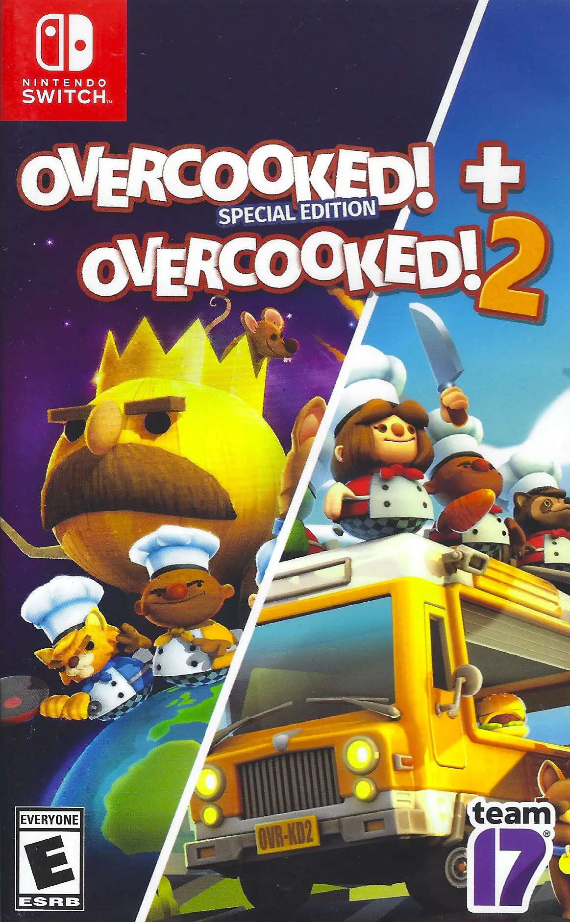 Capa de Overcooked!: Special Edition + Overcooked! 2