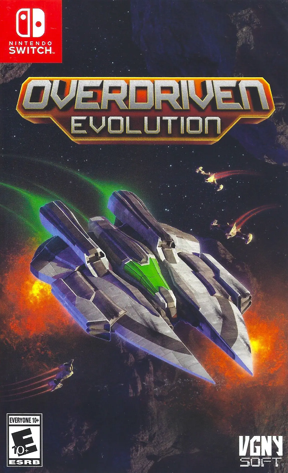Capa de Overdriven Evolution