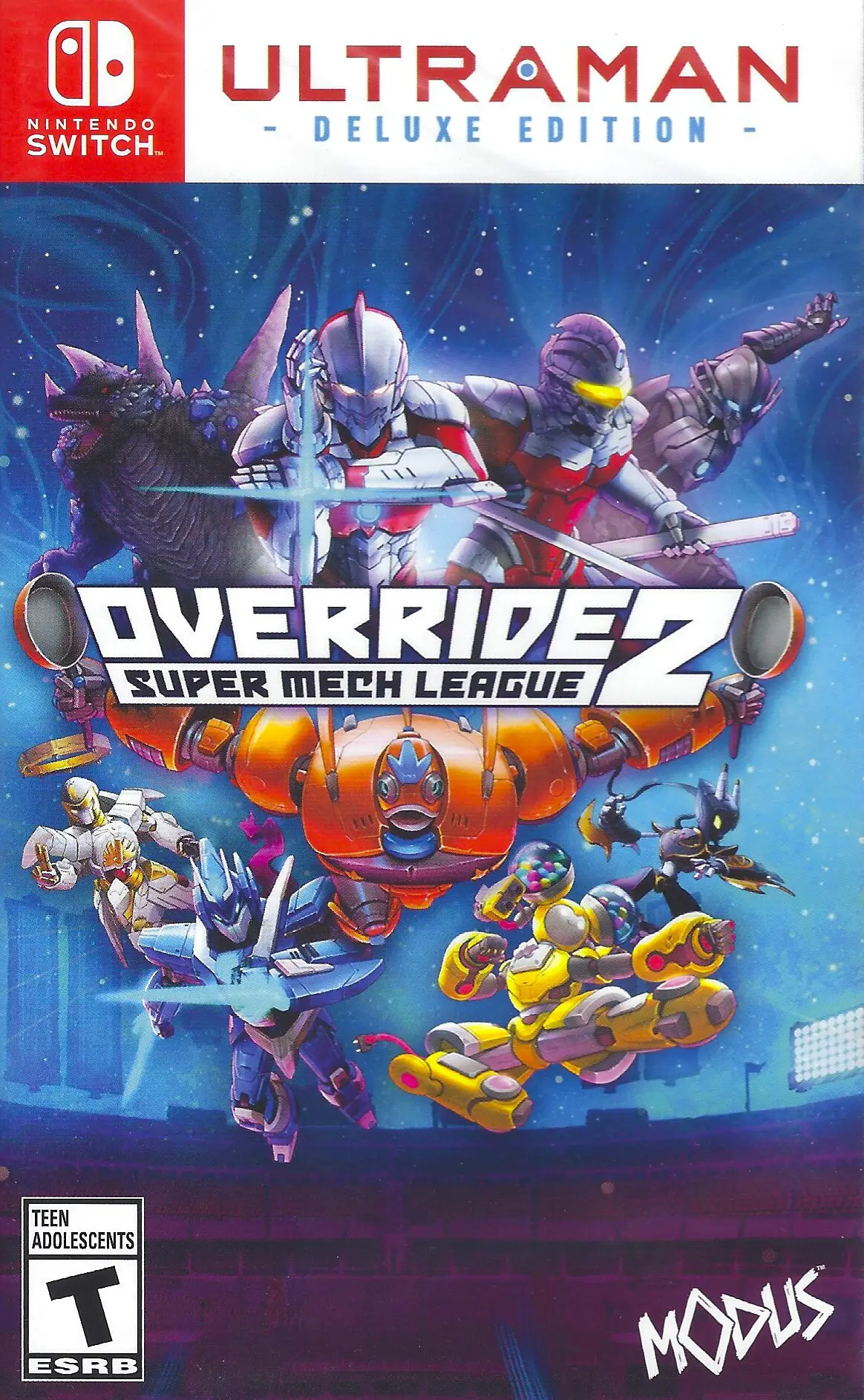 Capa de Override 2: Super Mech League [Ultraman Deluxe Edition]