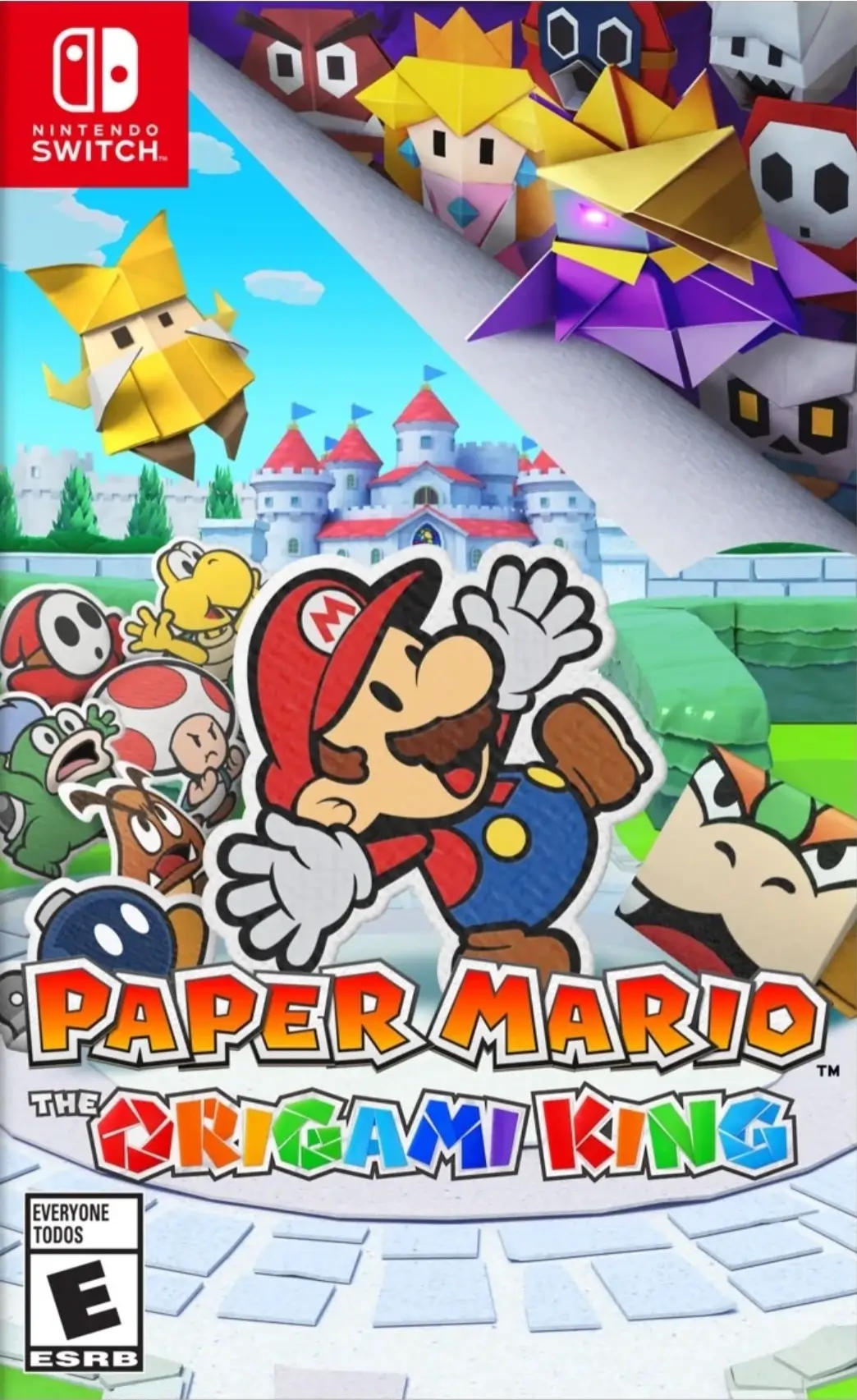 Capa de Paper Mario: The Origami King