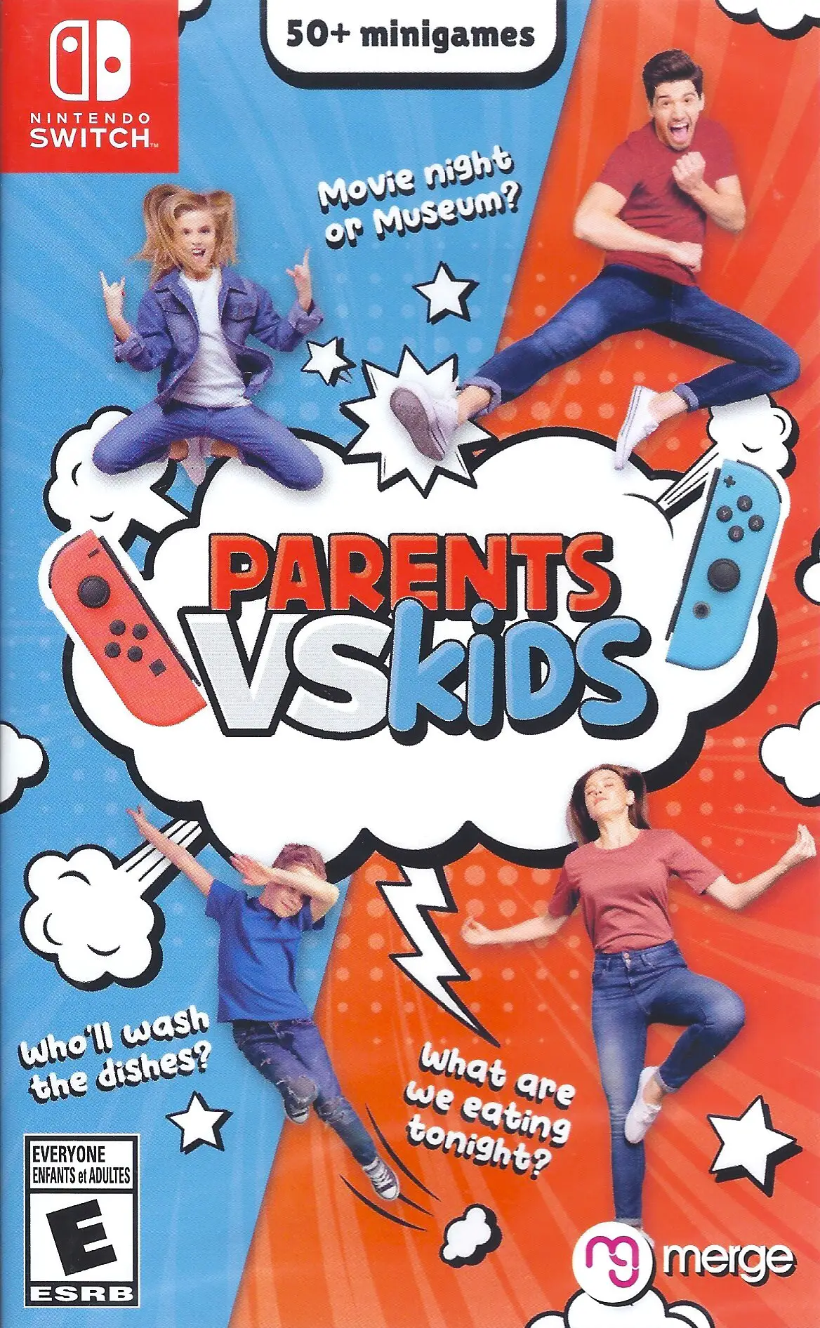 Capa de Parents vs Kids