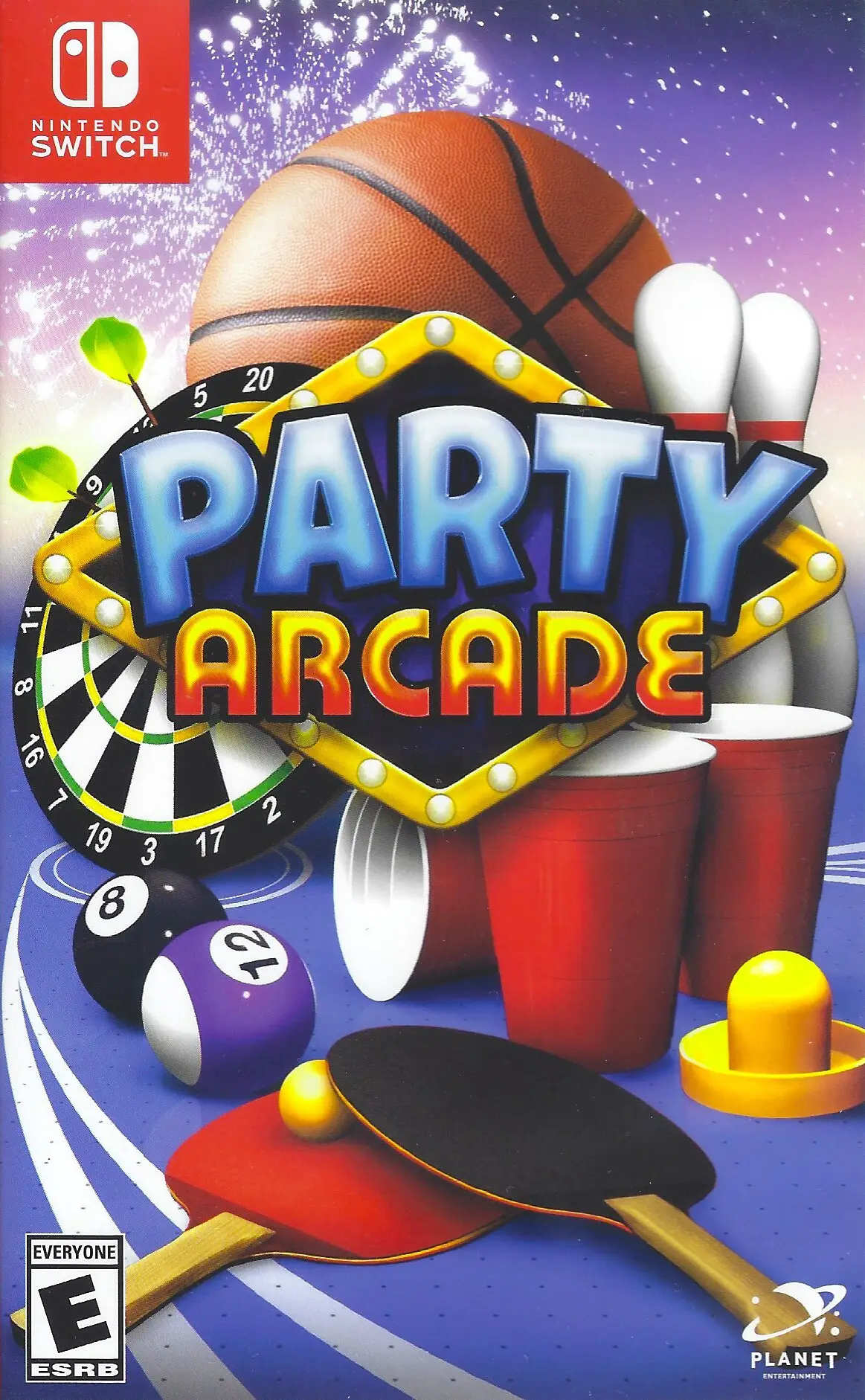 Capa de Party Arcade