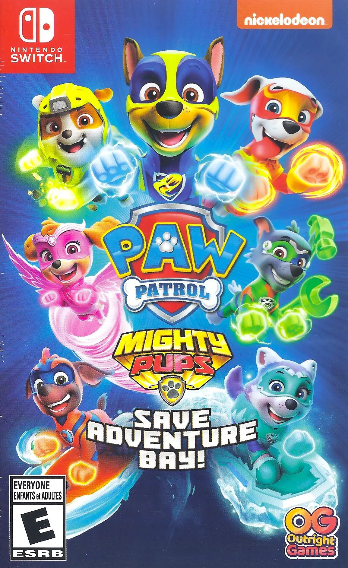 Capa de Paw Patrol: Mighty Pups Save Adventure Bay!