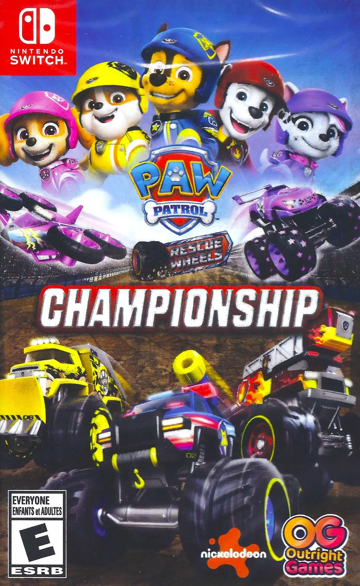 Capa de PAW Patrol Rescue Wheels: Championship