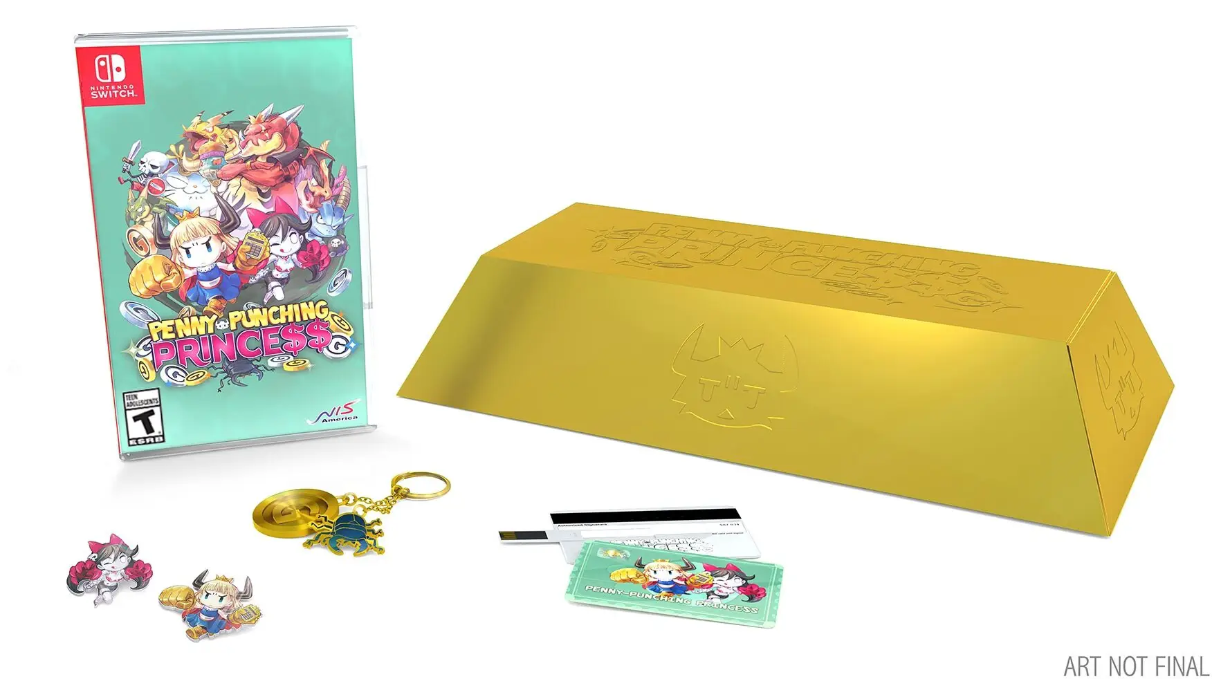 Capa de Penny-Punching Princess Limited Edition