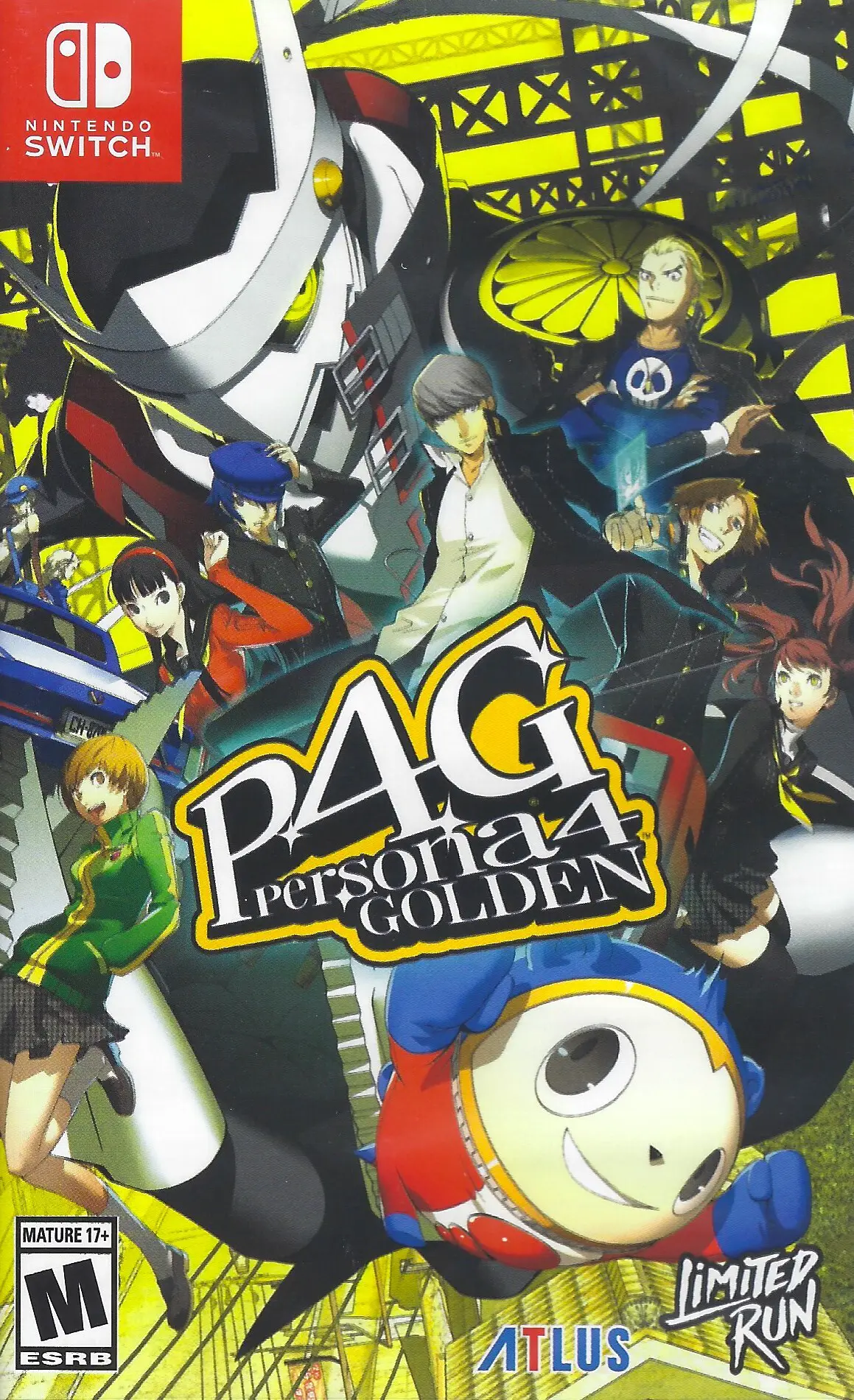 Capa de Persona 4 Golden