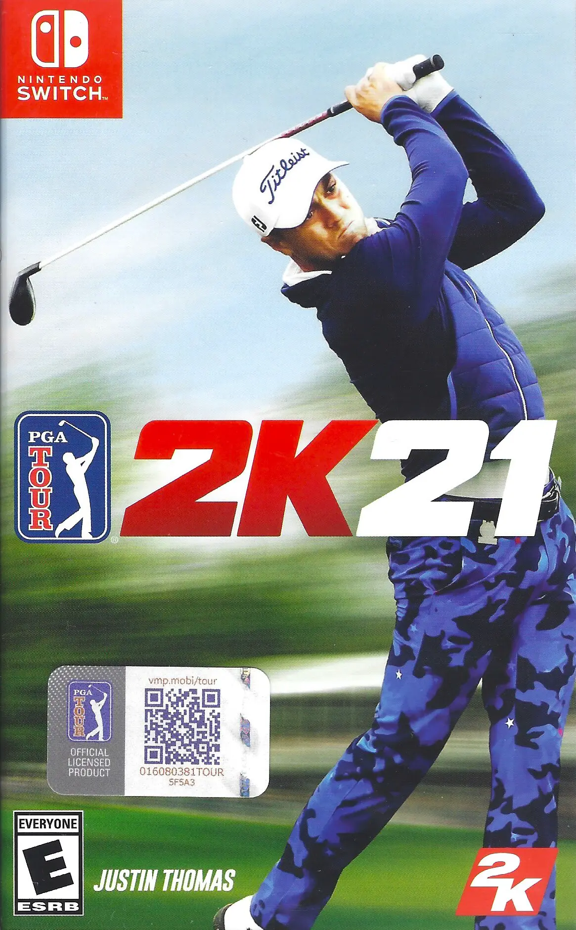Capa de PGA Tour 2K21