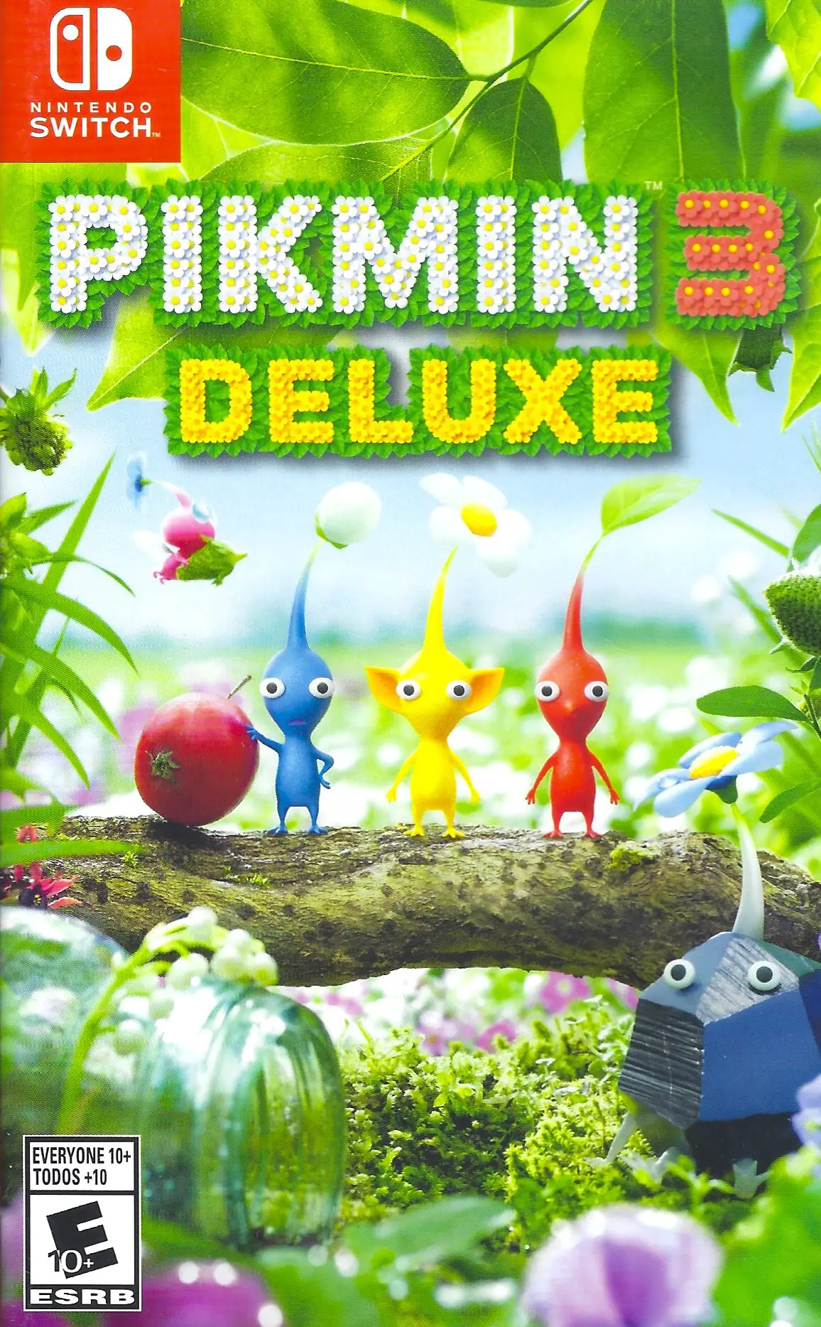 Capa de Pikmin 3 Deluxe