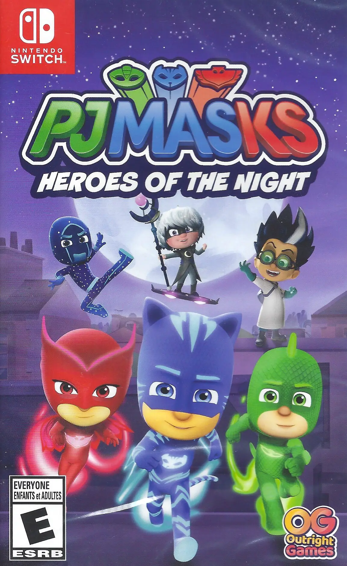Capa de PJ Masks: Heroes of The Night
