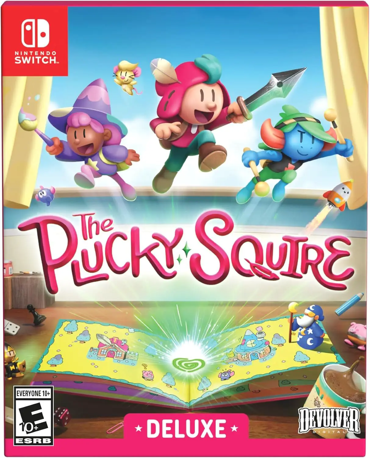 Capa de Plucky Squire [Devolver Deluxe]